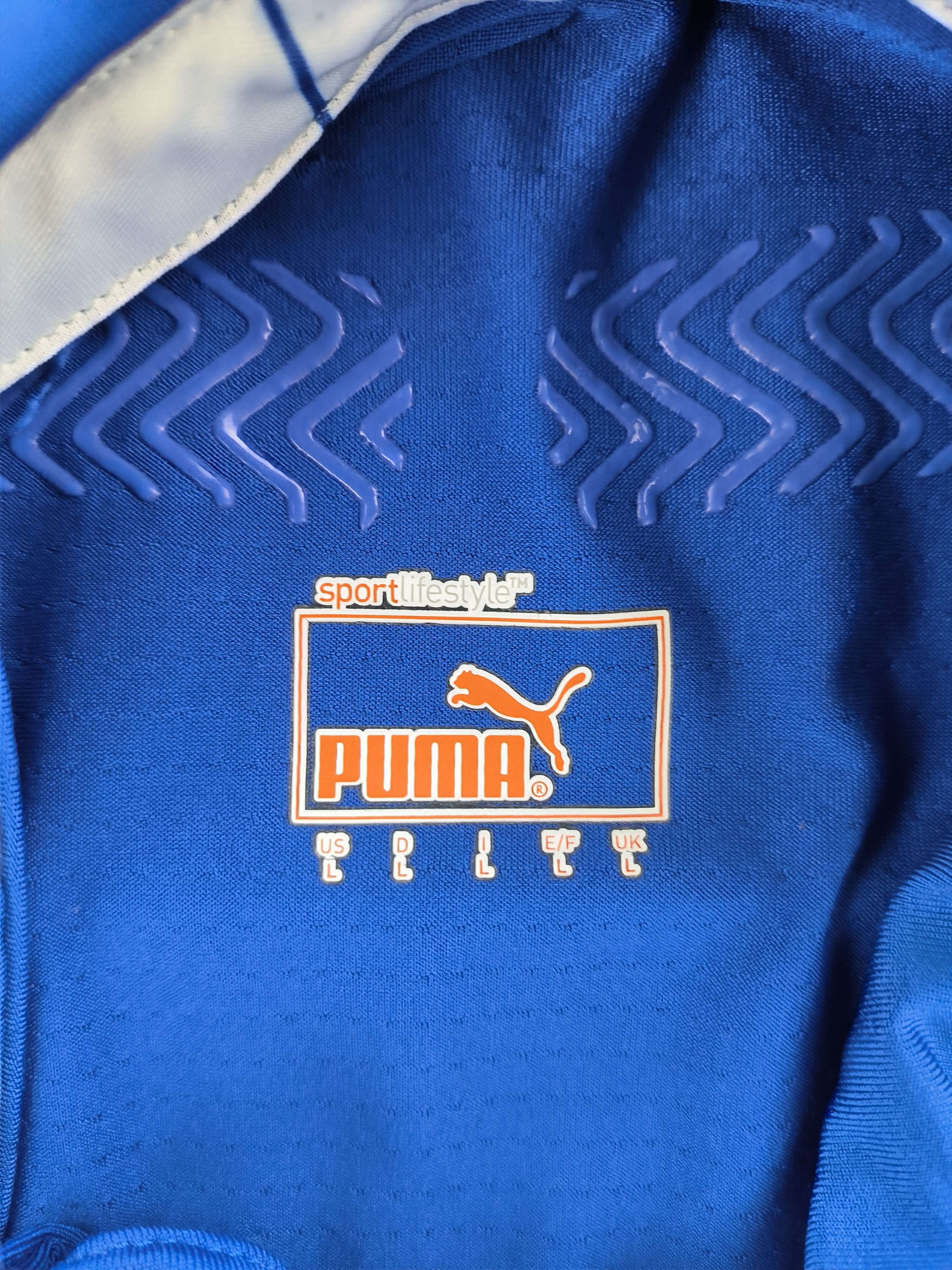 Puma Italy 2014-16 Puma home LS Player Issue football jersey sz L Size US L / EU 52-54 / 3 - 4 Thumbnail