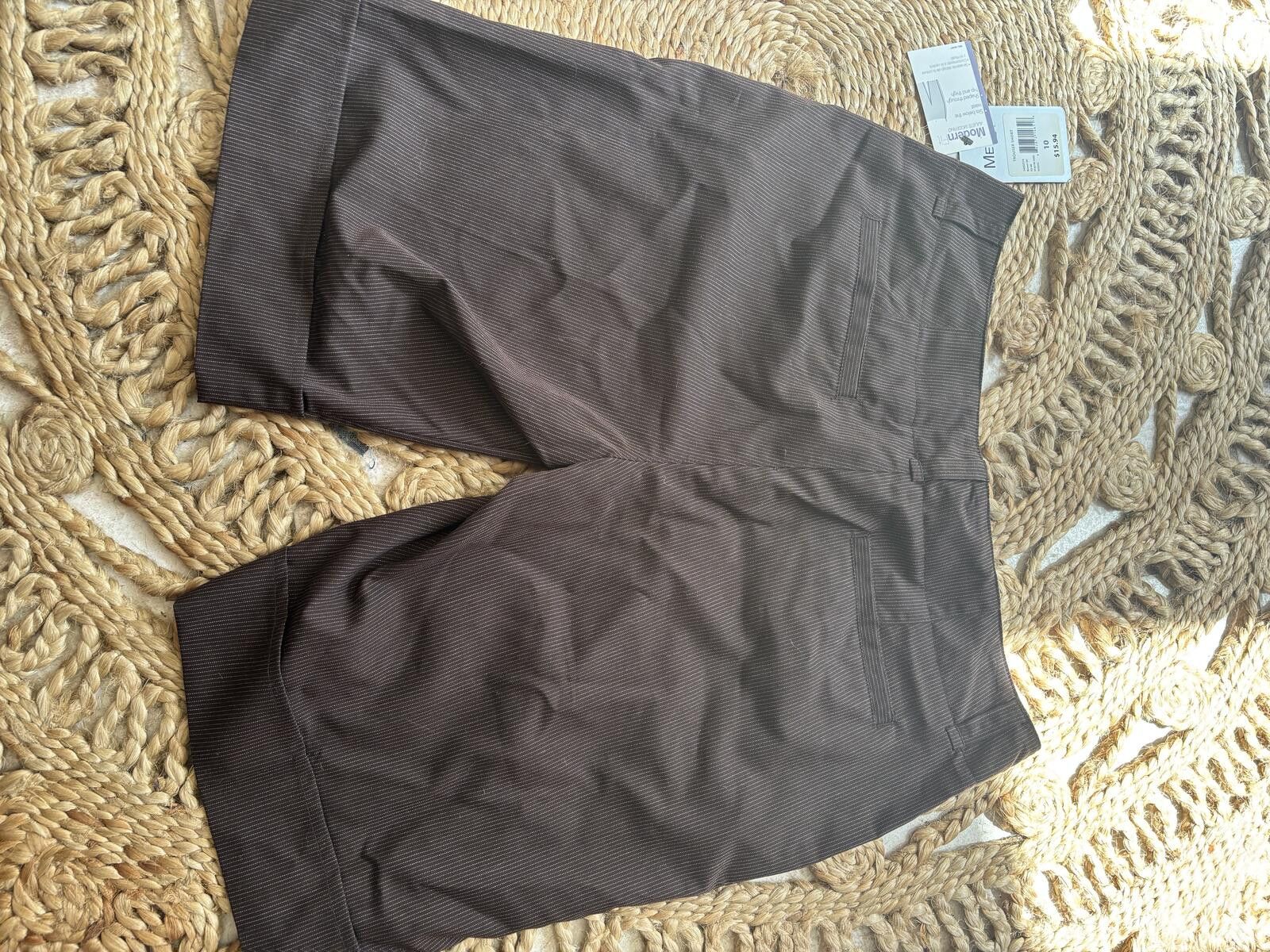 Other Metro 7 Brown & Khaki Pinstripe Y2K Safari Size 10 bundle Size 32" / US 10 / IT 46 - 2 Thumbnail