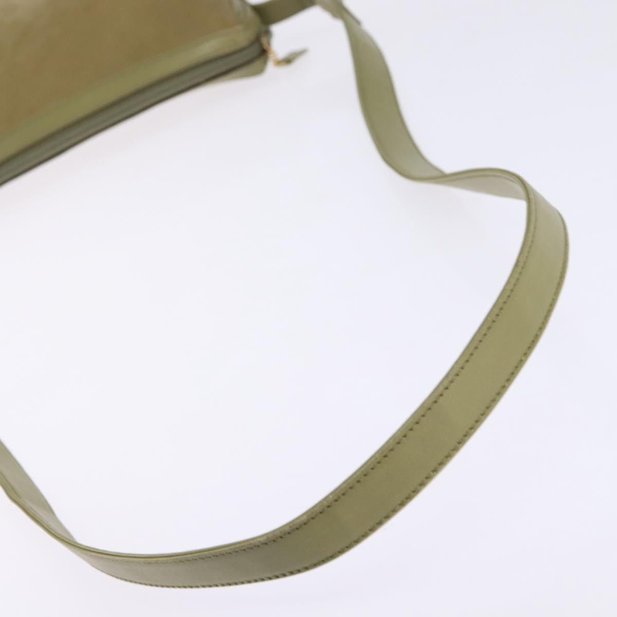 Gucci GUCCI Shoulder Bag Suede Leather Green Gold Size ONE SIZE - 7 Thumbnail