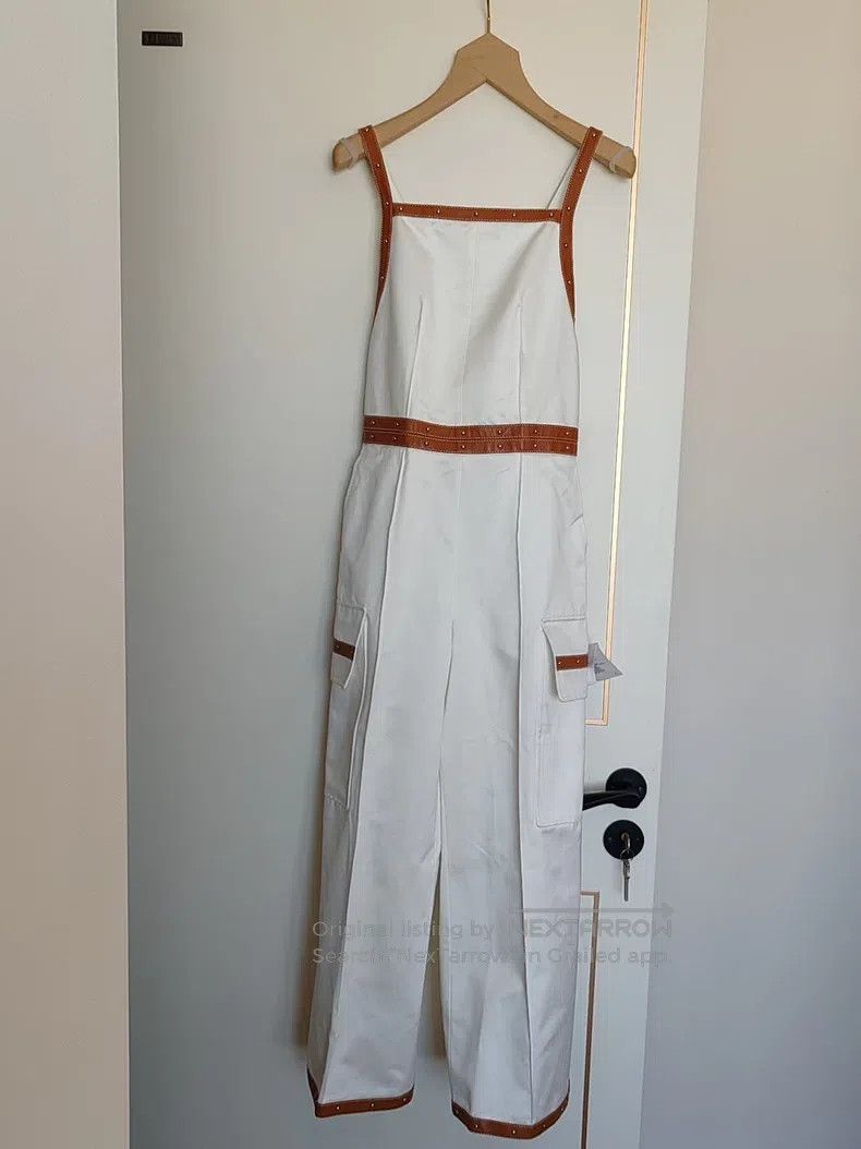 Hermes Hermes 2022SS Showpiece Button-Up Belt Pants Size 42" / US 20 - 1 Thumbnail