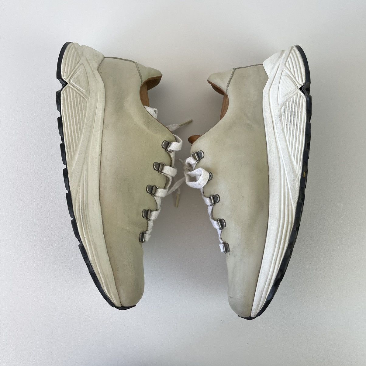 Other Luis Trenker Laether Vibram Platform Sneakers Grey/White Size US 9 / EU 42 - 6 Thumbnail