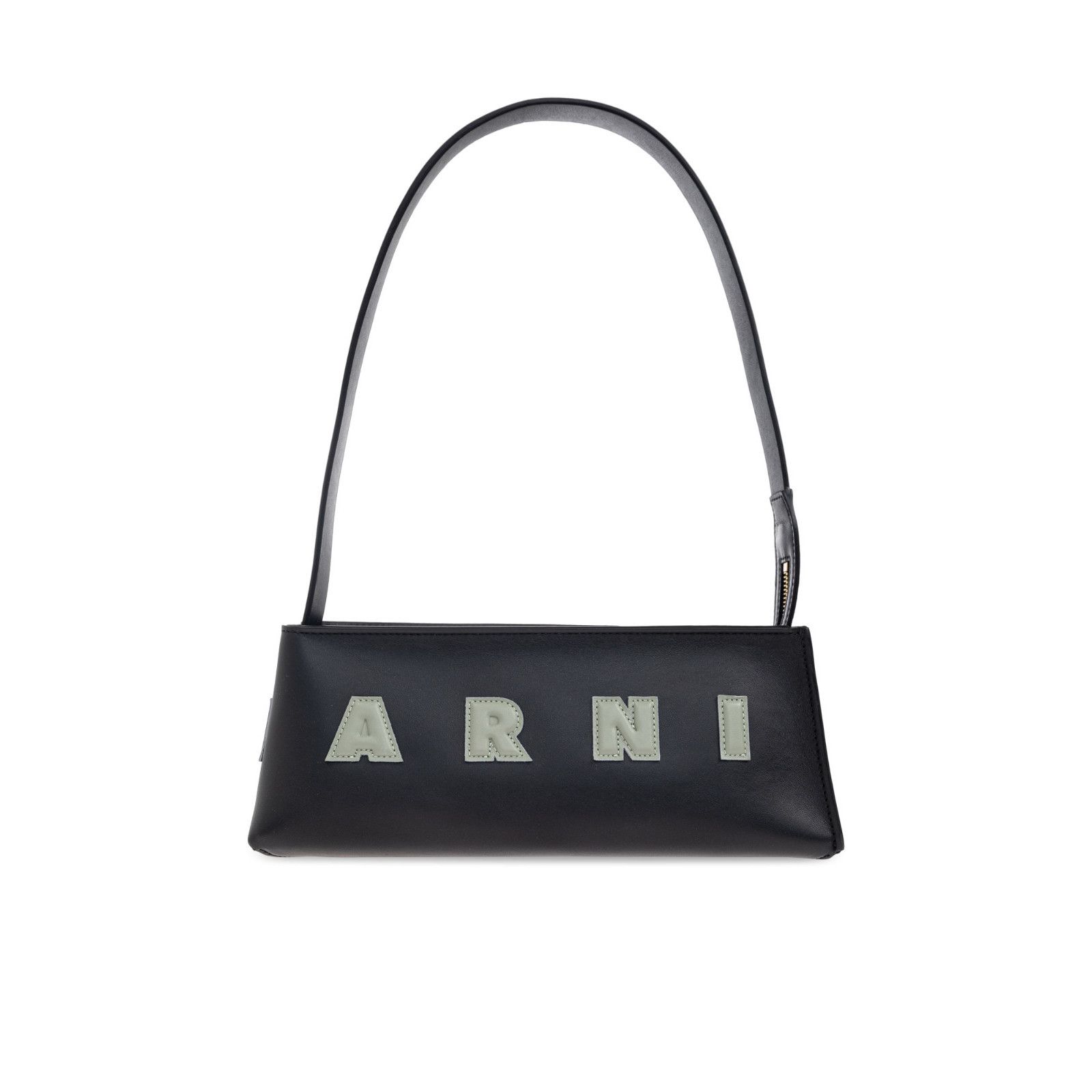 Marni MARNI Black Leather Shoulder Bag New & Authentic Size ONE SIZE - 1 Thumbnail