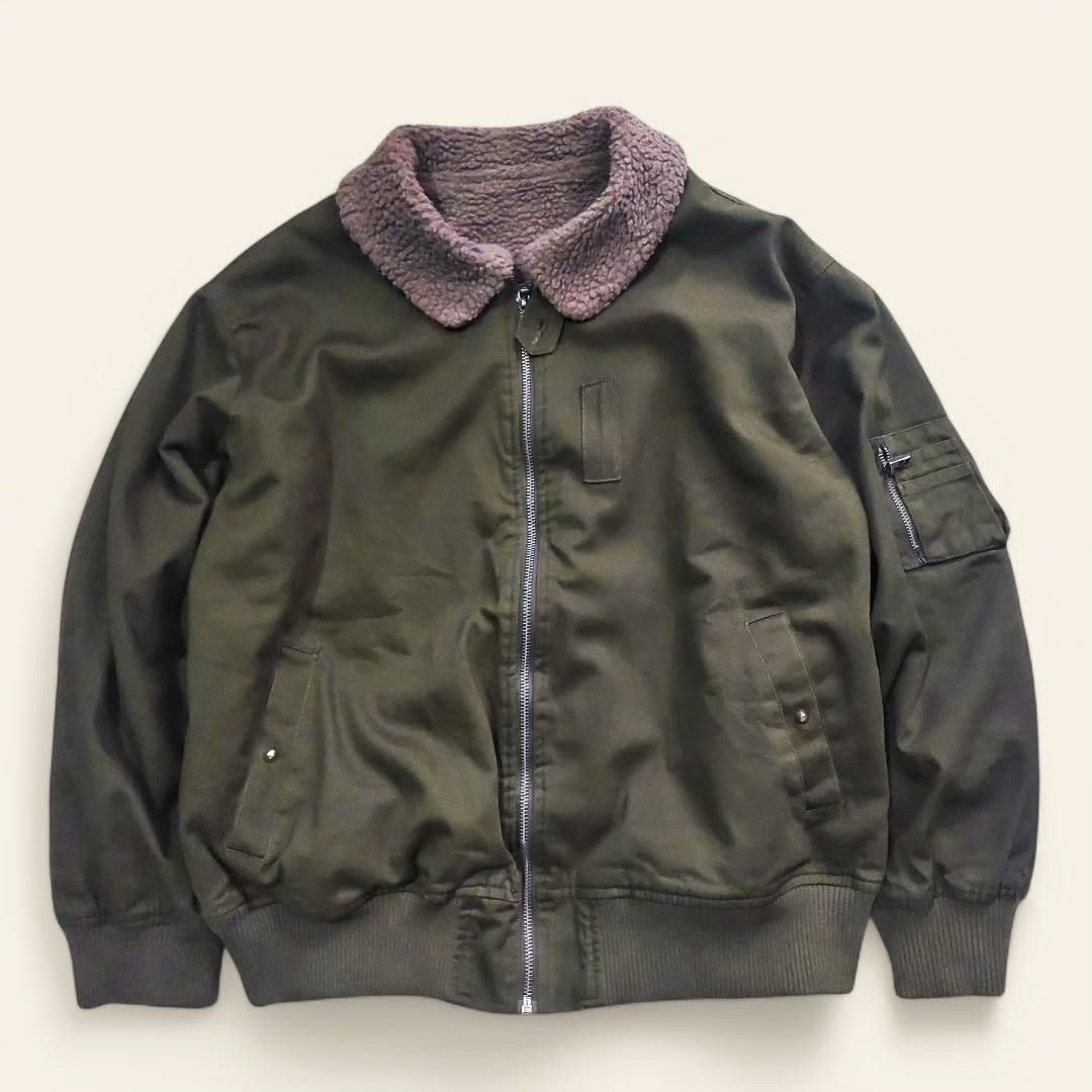 Vintage Bomber Flight Jacket