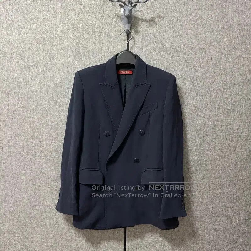 Max Mara MaxMara Black Polyester Women's Jacket . Size M / US 6-8 / IT 42-44 - 1 Thumbnail
