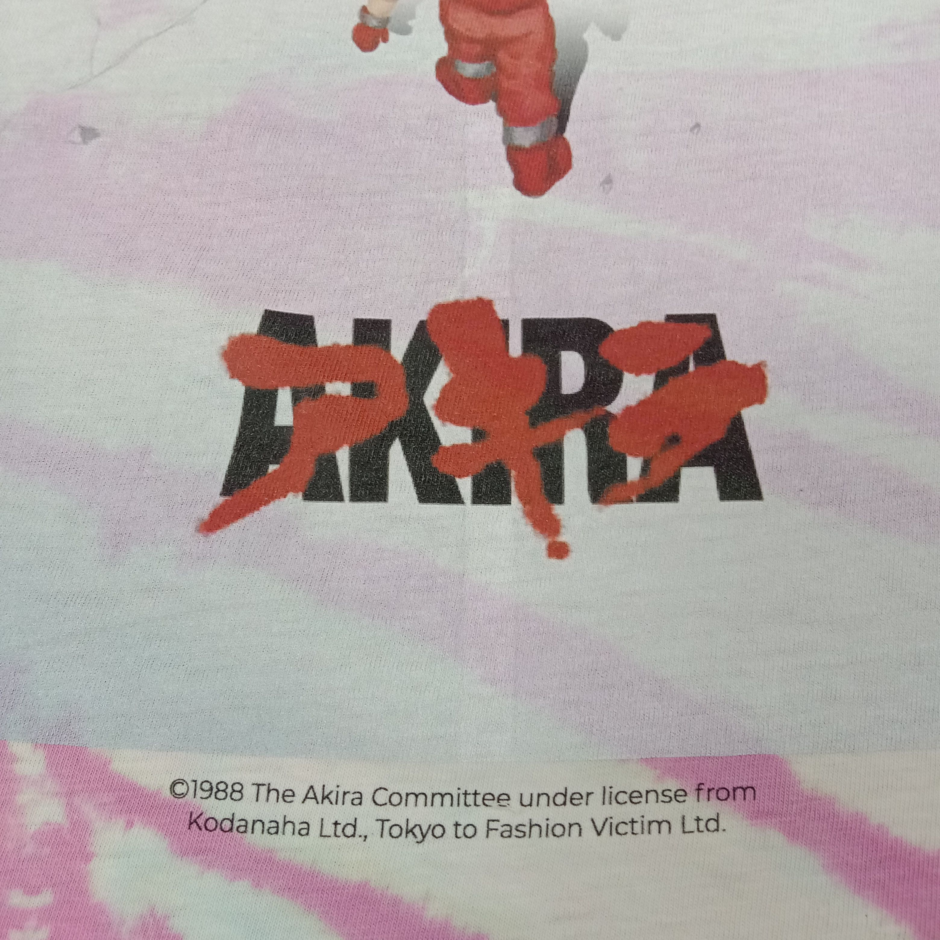 Hanes Akira 90s Japanese Anime Tie Dye Tshirt C259N15 Size US XL / EU 56 / 4 - 3 Thumbnail