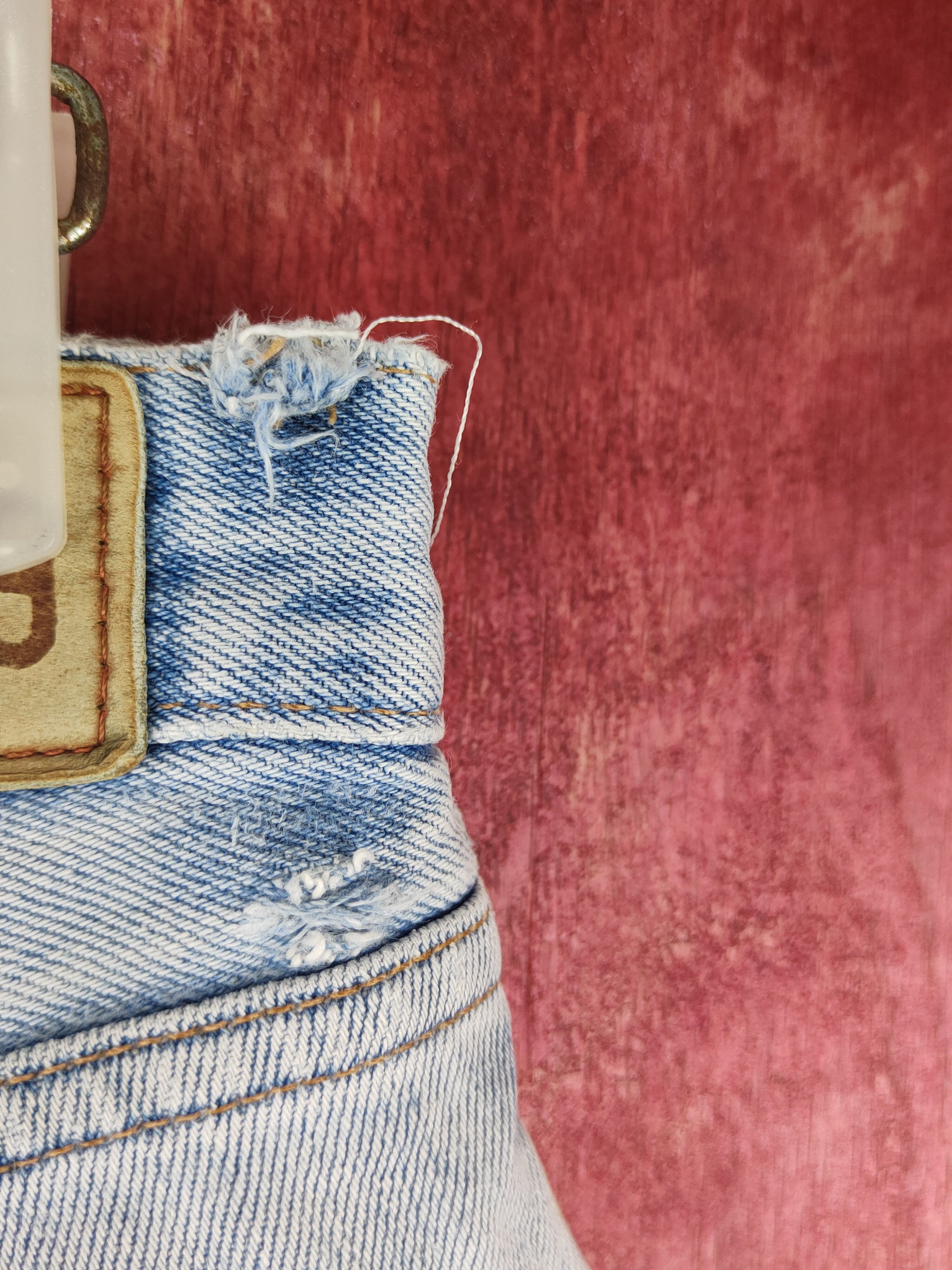 Gap GAP Blue Faded Distressed Ripped Jeans #1666 Size US 30 / EU 46 - 9 Thumbnail