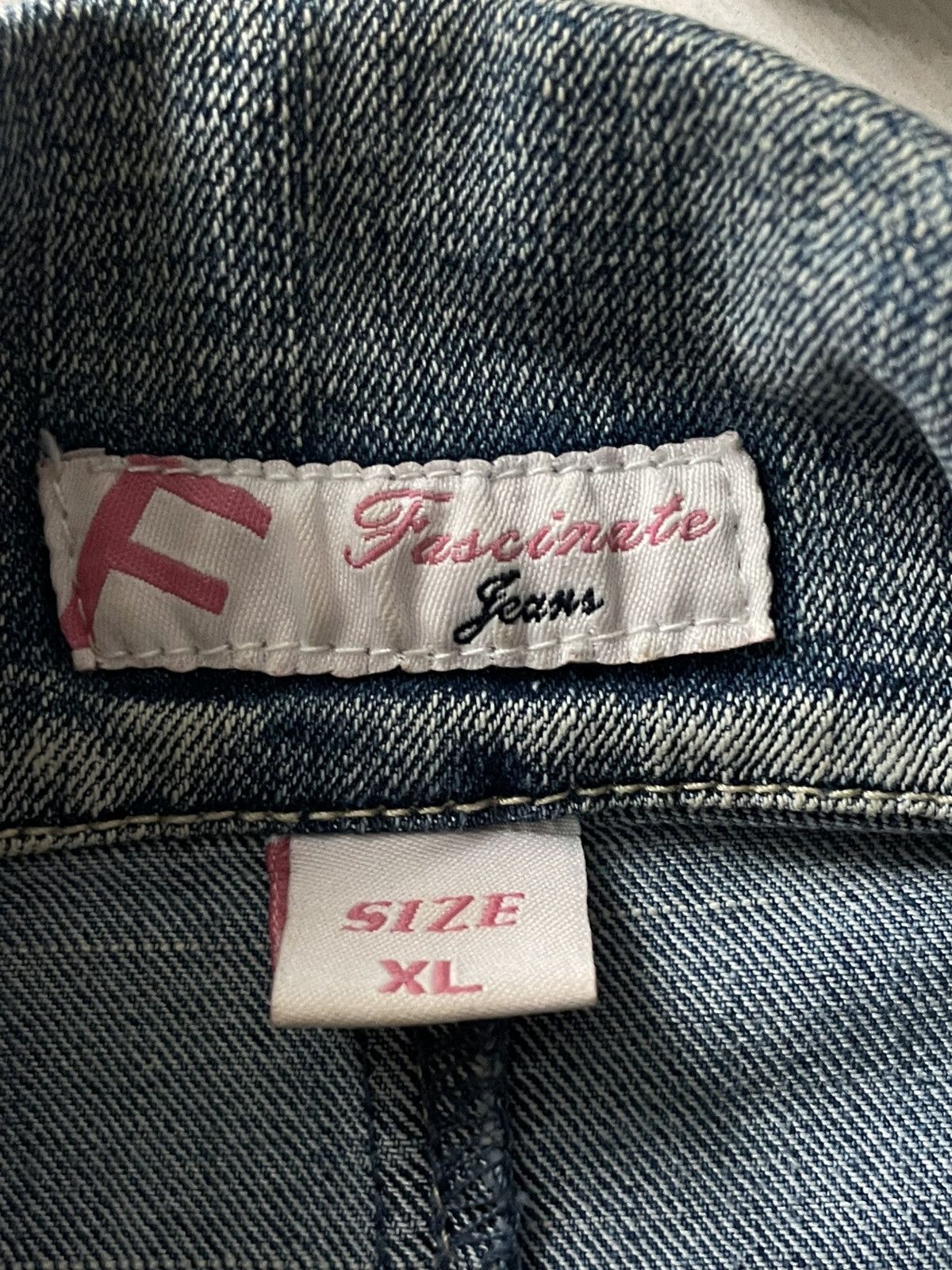 Japanese Brand Vintage 00’s Napoleon Denim Blazer Y2K Jacket Avant Garde Size XL / US 12-14 / IT 48-50 - 8 Thumbnail
