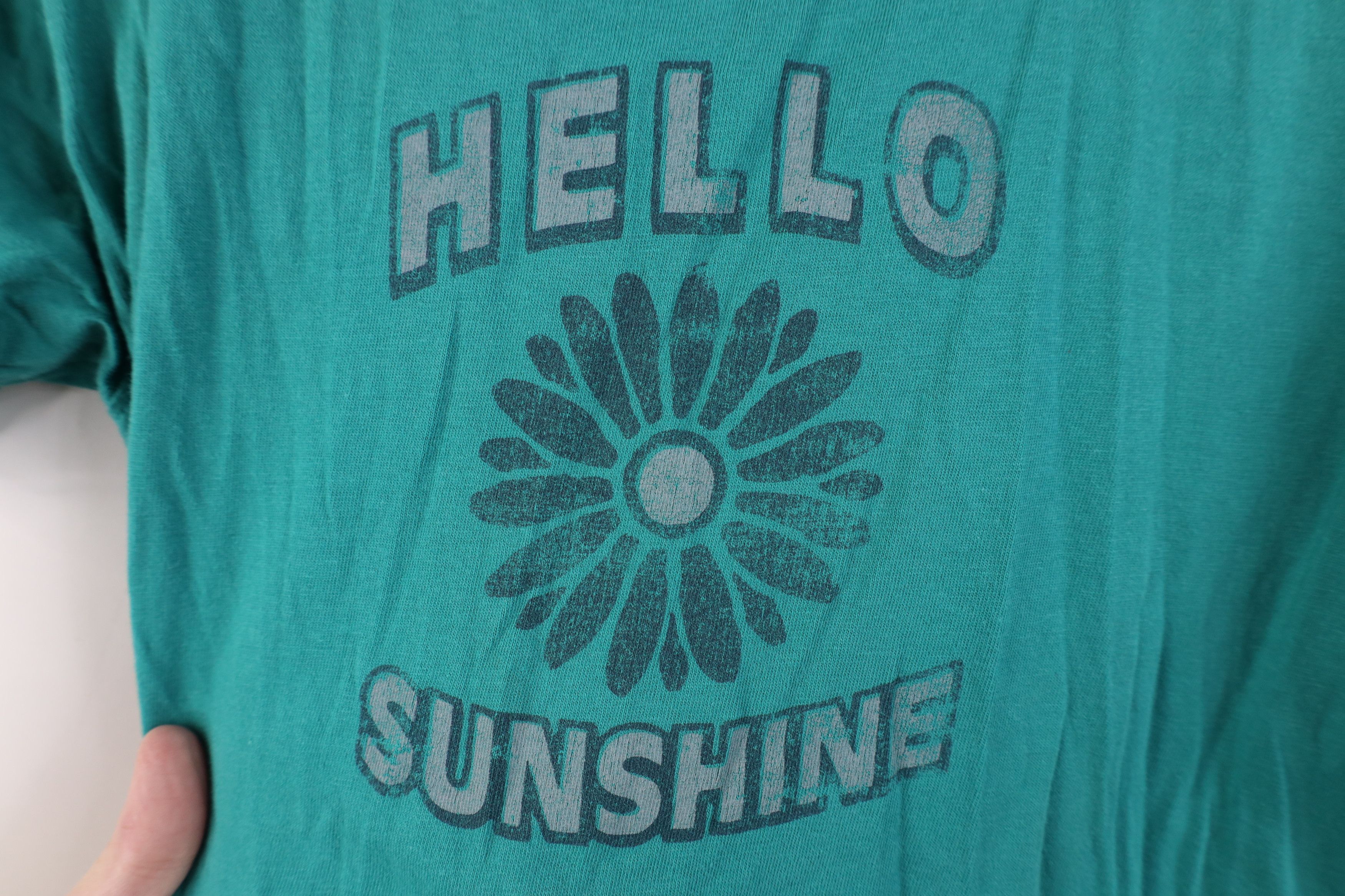 Life is Good Life Is Good Sunshine Flower Short Sleeve T-Shirt Green Size S / US 4 / IT 40 - 4 Thumbnail