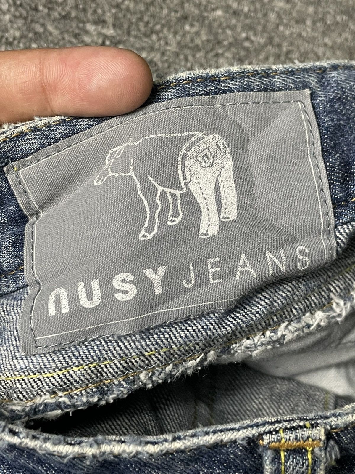 Japanese Brand × Vintage NUSY JEANS Brand Ripped Distressed Denim (83) Size US 32 / EU 48 - 11 Thumbnail