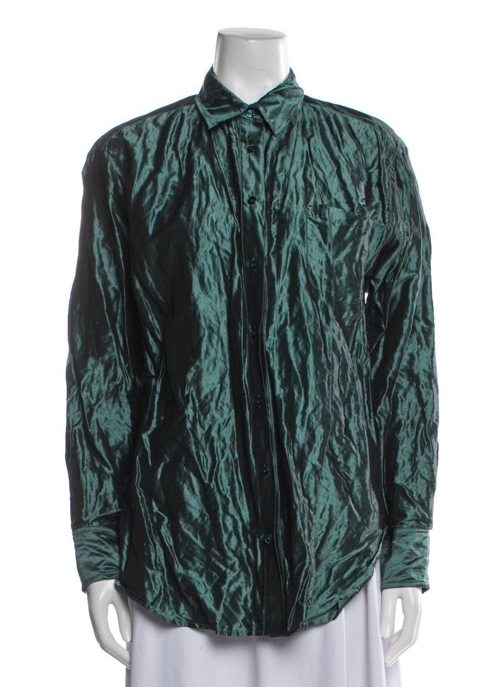 Sies Marjan Sies Marjan Crinkle Silk shirt Size M / US 6-8 / IT 42-44 - 1 Thumbnail