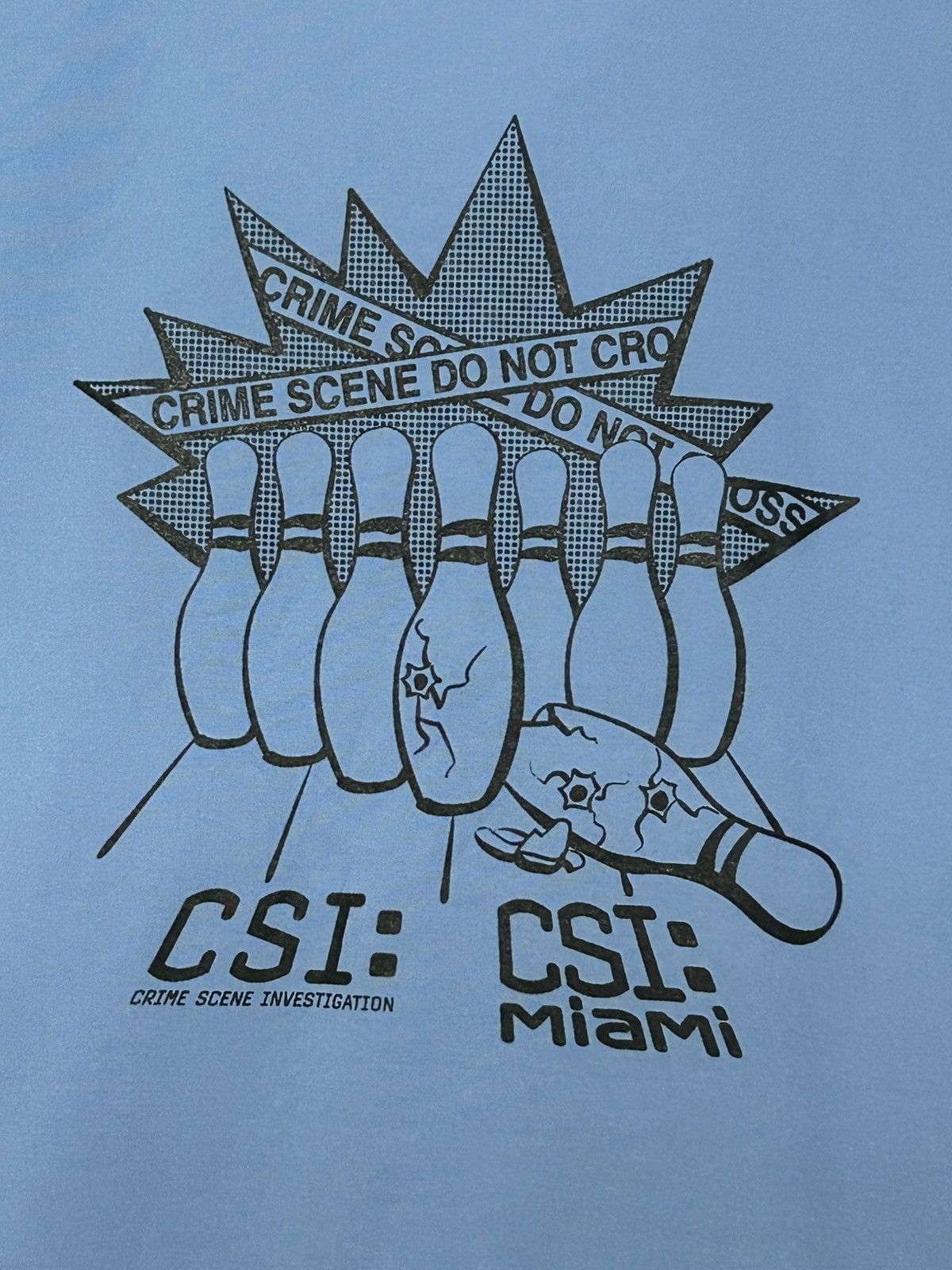 Vintage VINTAGE CSI MIAMI BOWLING SHIRT BUTTON UP Size US XL / EU 56 / 4 - 9 Thumbnail
