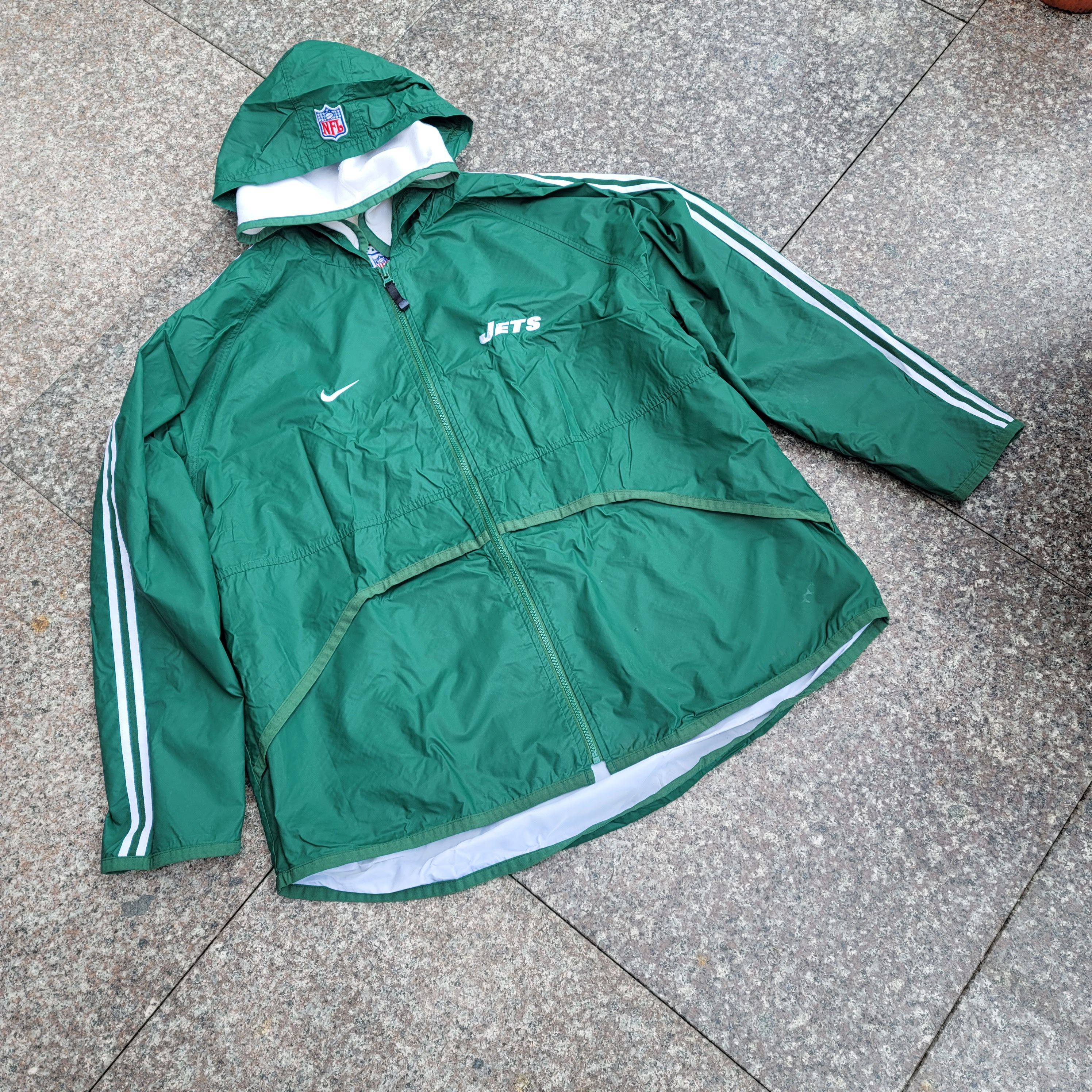 Nike Vintage Nike NY Jets jacket Size US XL / EU 56 / 4 - 1 Thumbnail