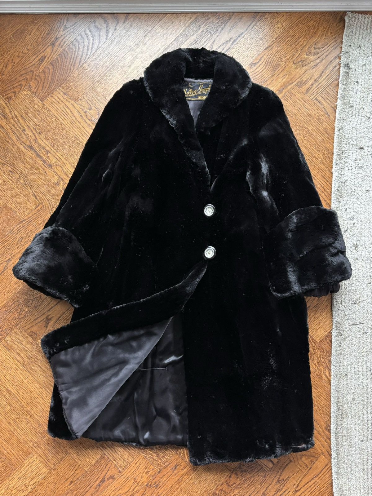 Vintage Vintage Fur Coat Long Full Length Sheared Beaver Fox Muskrat Grailed
