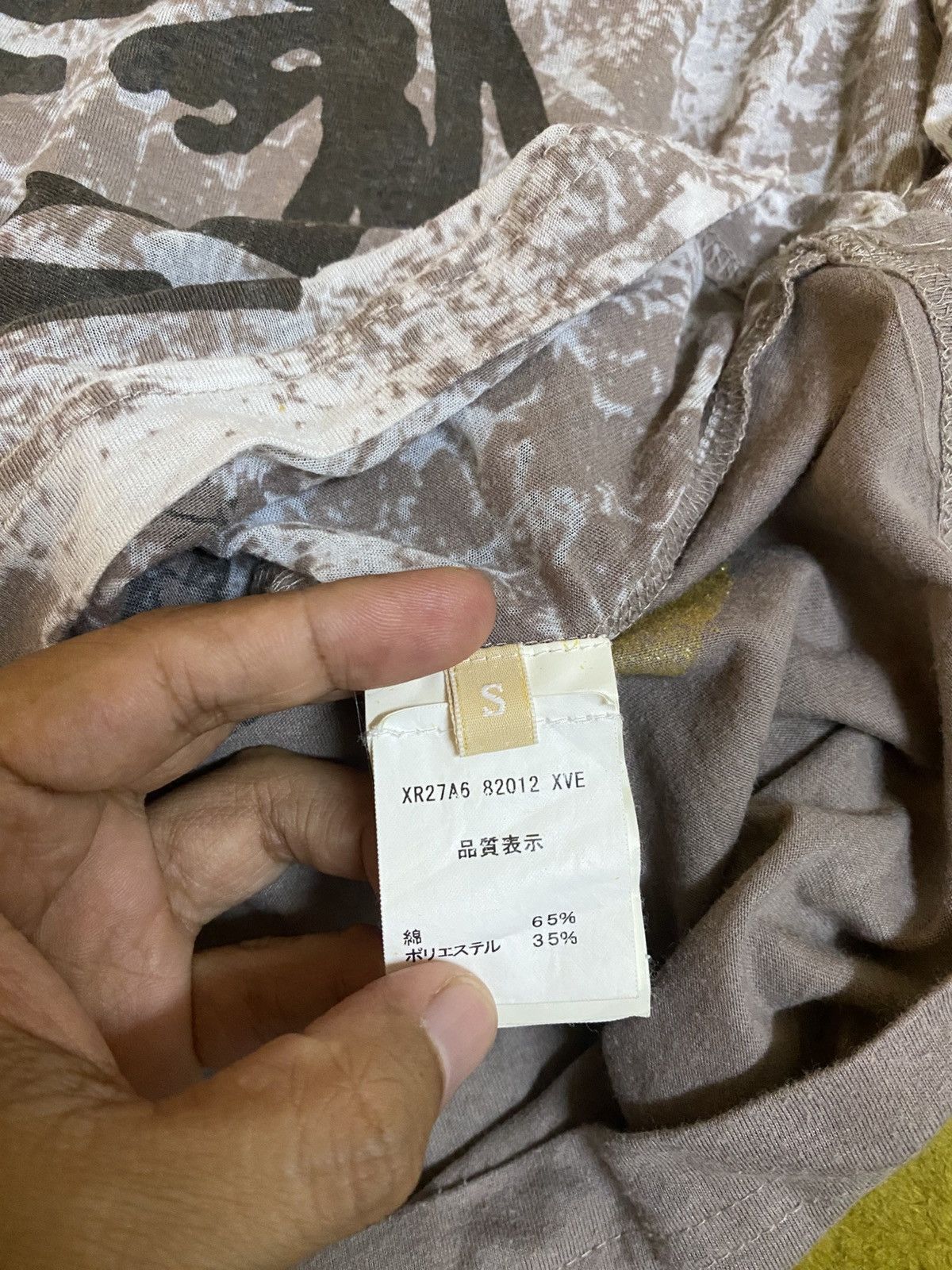 John Galliano 💥Last Drop💥John Galliano Grunge Print Tshirt Size US S / EU 44-46 / 1 - 4 Thumbnail