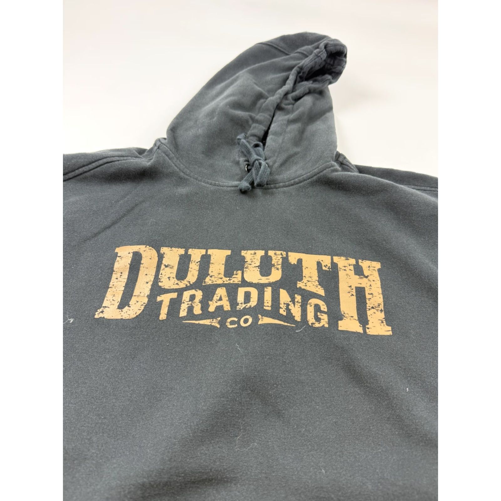Duluth Trading Company Duluth Trading Co Hoodie Sweatshirt Mens XL Gray Relaxed Fit Logo Graphic Fleece Size US XL / EU 56 / 4 - 3 Thumbnail