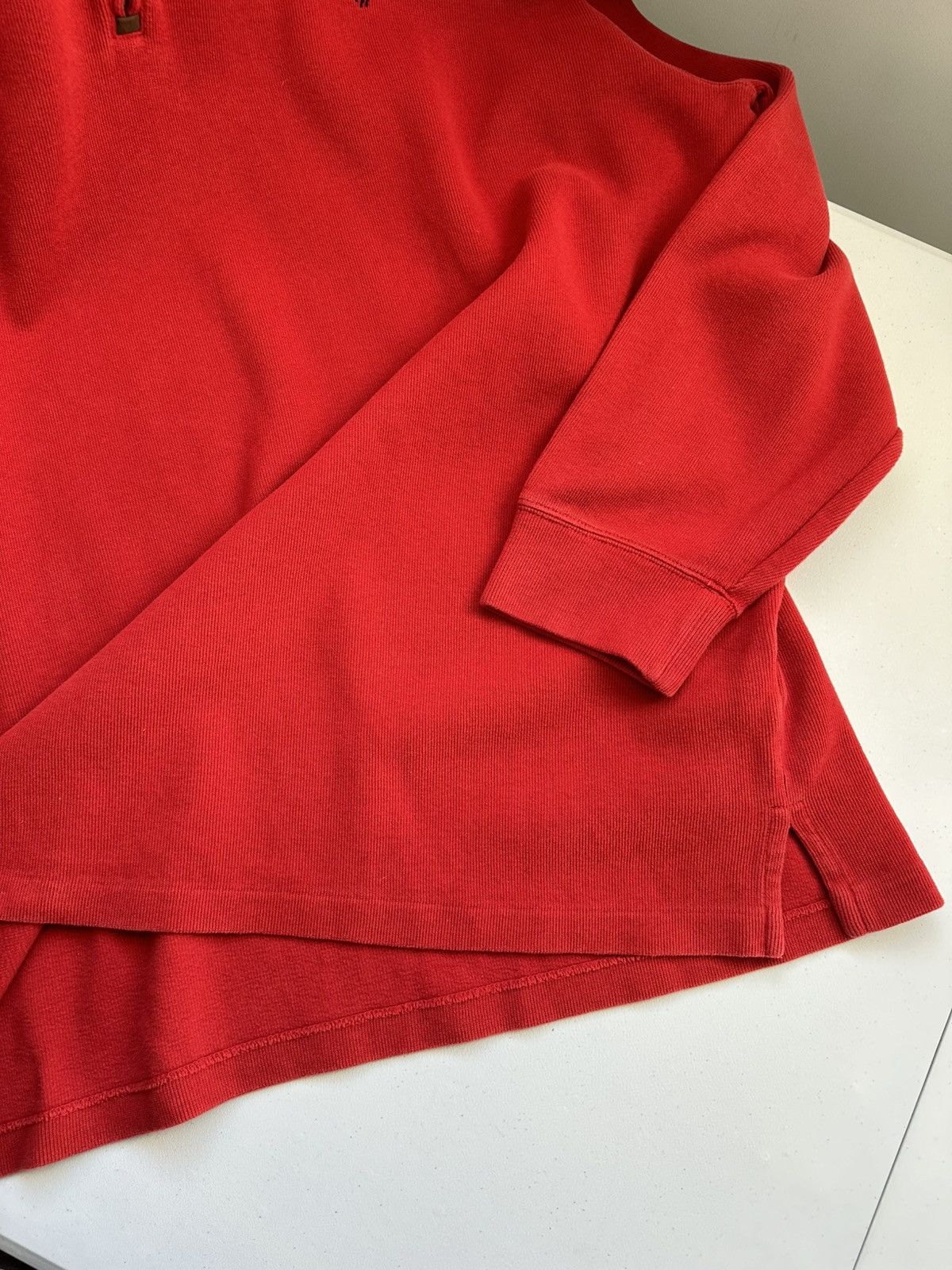 Polo Ralph Lauren Polo Ralph Lauren Oversized 1/4 Zip Sweater Size US XL / EU 56 / 4 - 6 Thumbnail