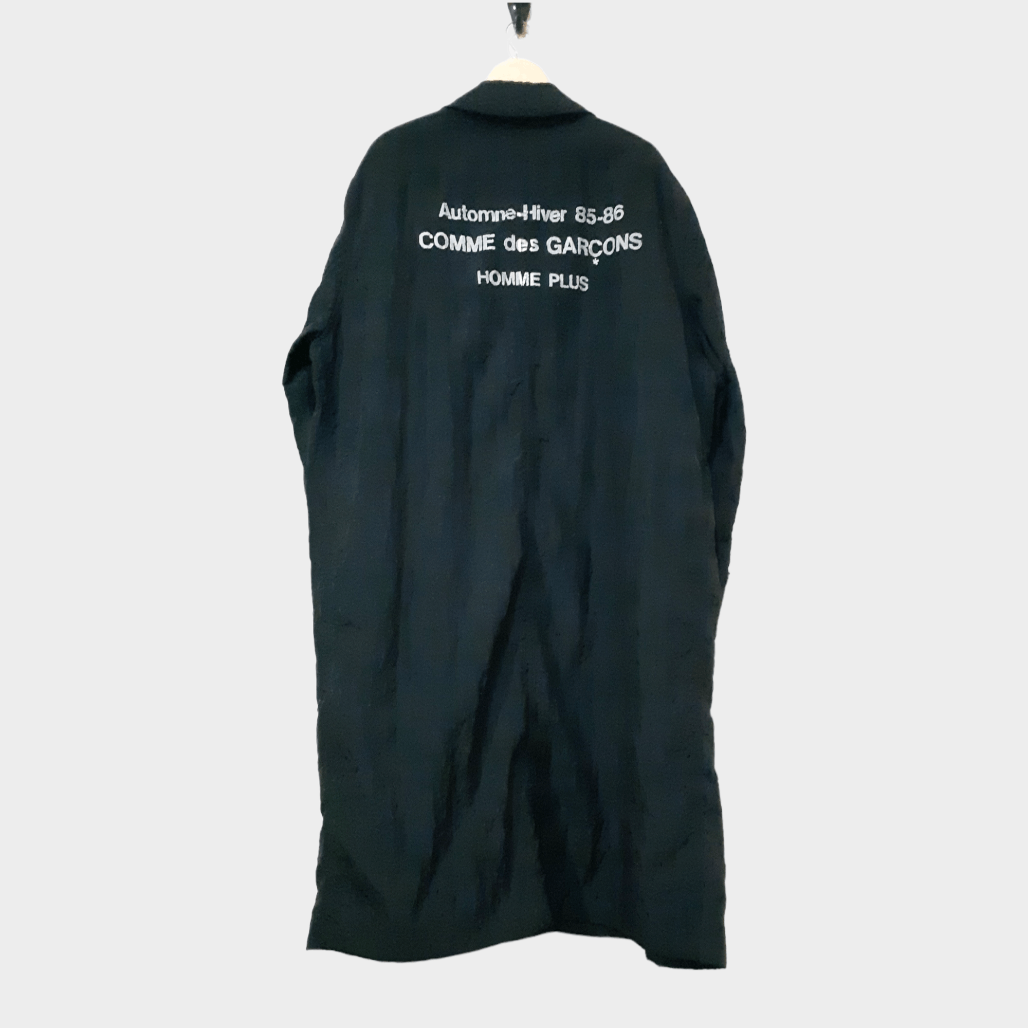 Comme des Garcons × Comme des Garcons Homme Plus Staff Coat Comme Des Garcons Homme Original AW 85 – 86 Size US S / EU 44-46 / 1 - 1 Thumbnail