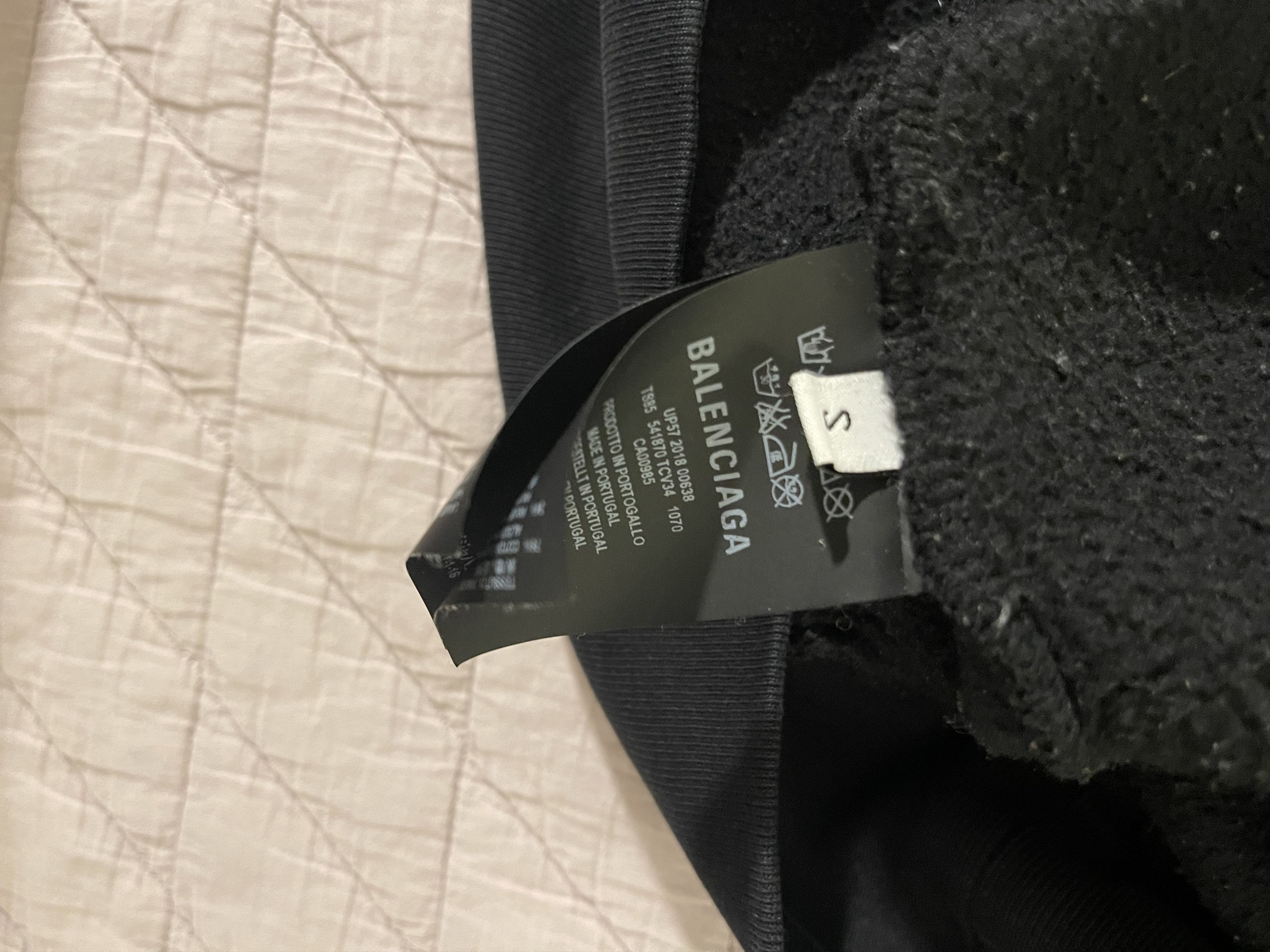 Balenciaga Balenciaga World Food Programme black hoodie Size US S / EU 44-46 / 1 - 5 Thumbnail