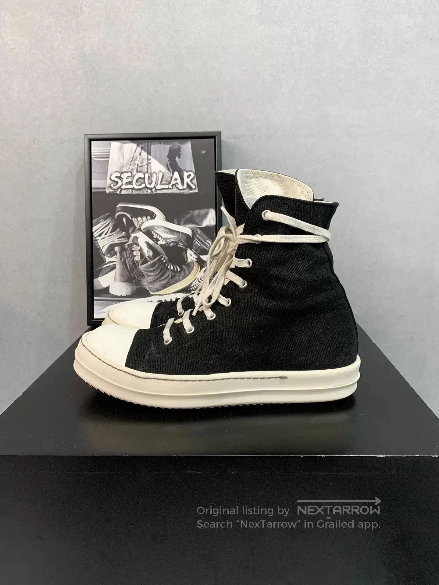 Rick Owens Rick Owens High. Size US 9 / EU 42 - 2 Thumbnail