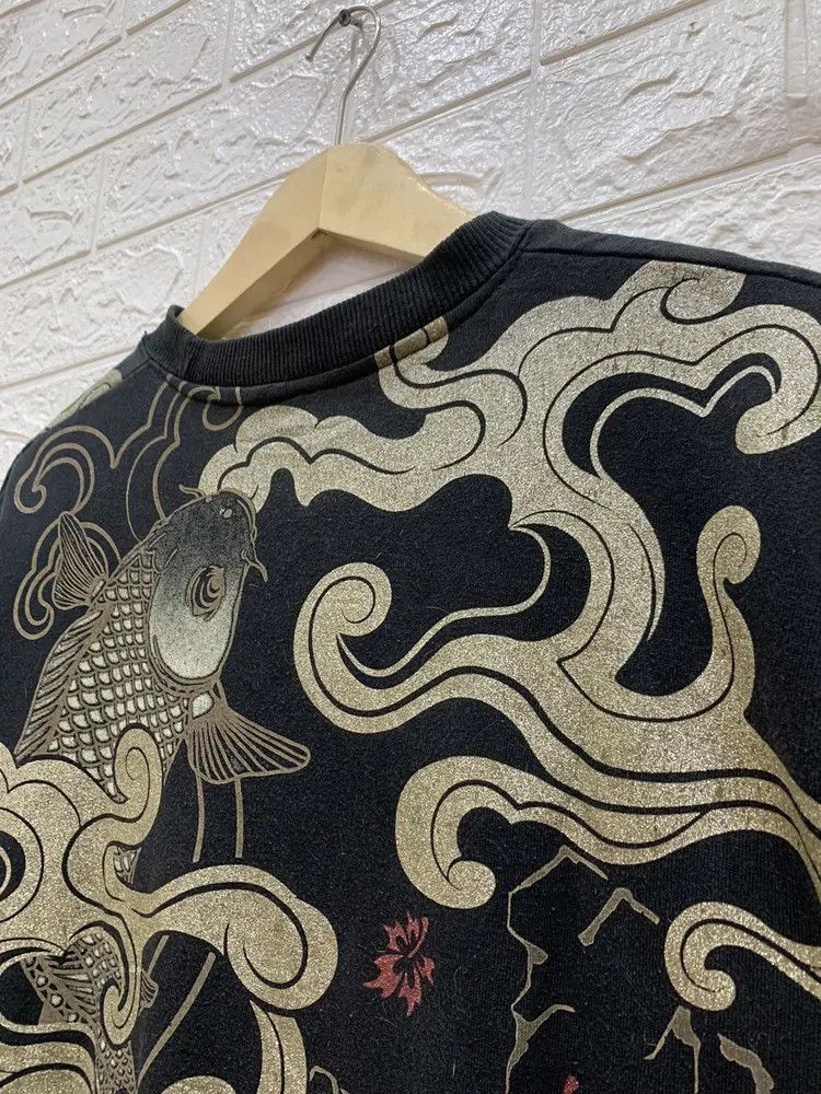 Japanese Brand Vintage Strange Heaven KOl glitter print sukajan sweatshirt Size US L / EU 52-54 / 3 - 3 Thumbnail