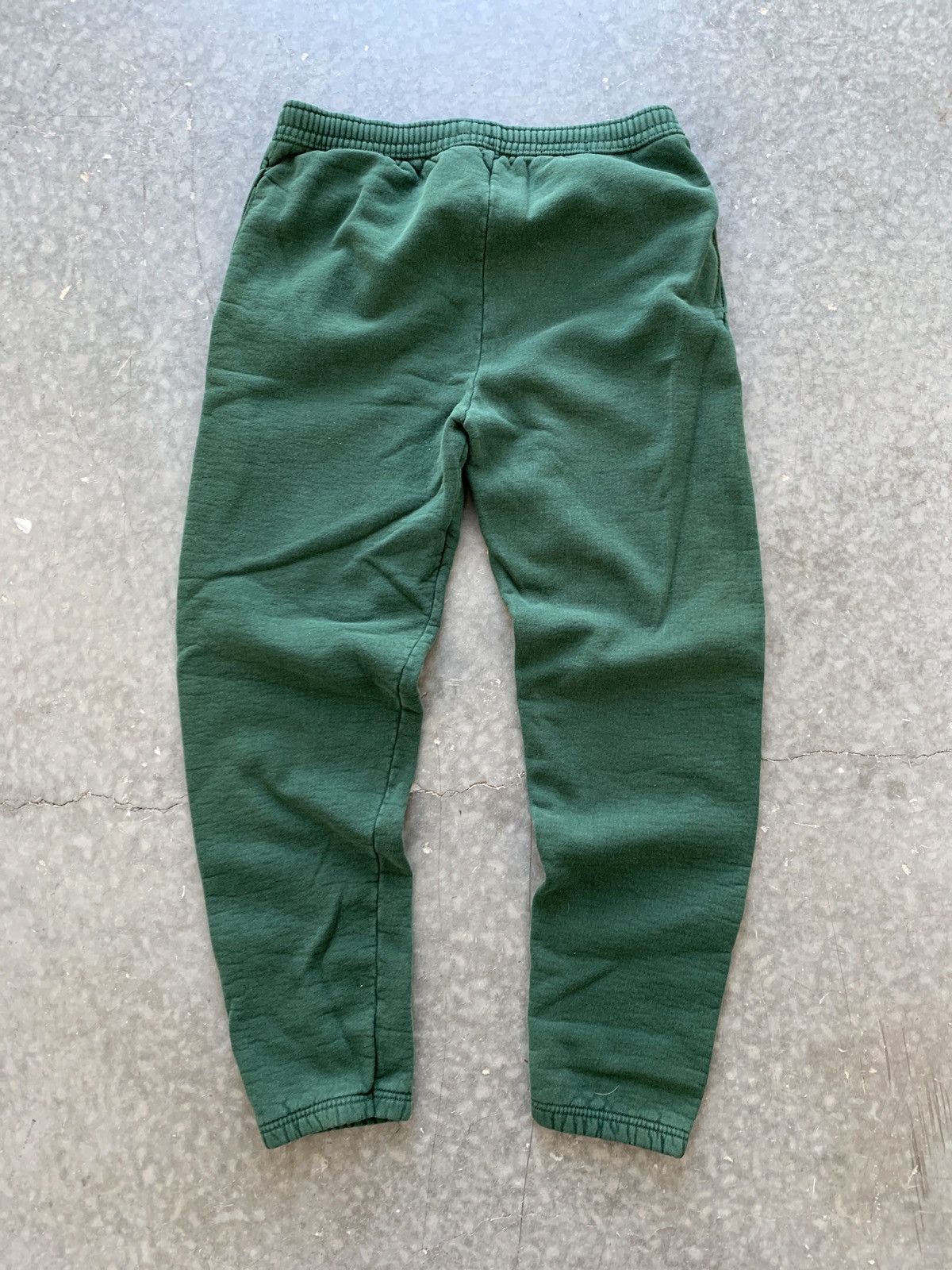 True Vintage Forest Green Joggers Fruit of buy the Loom Blank Made in USA 70s