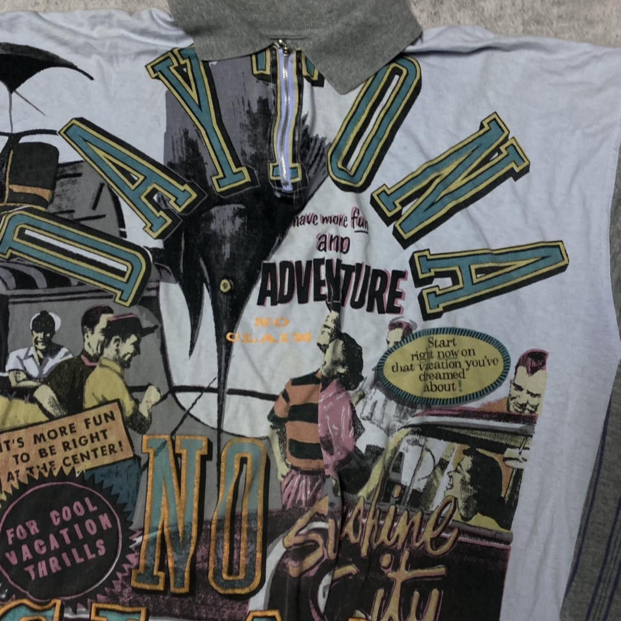 Other Grey and black Daytona Adventure graphic long sleeve shirt Size US XL / EU 56 / 4 - 2 Thumbnail