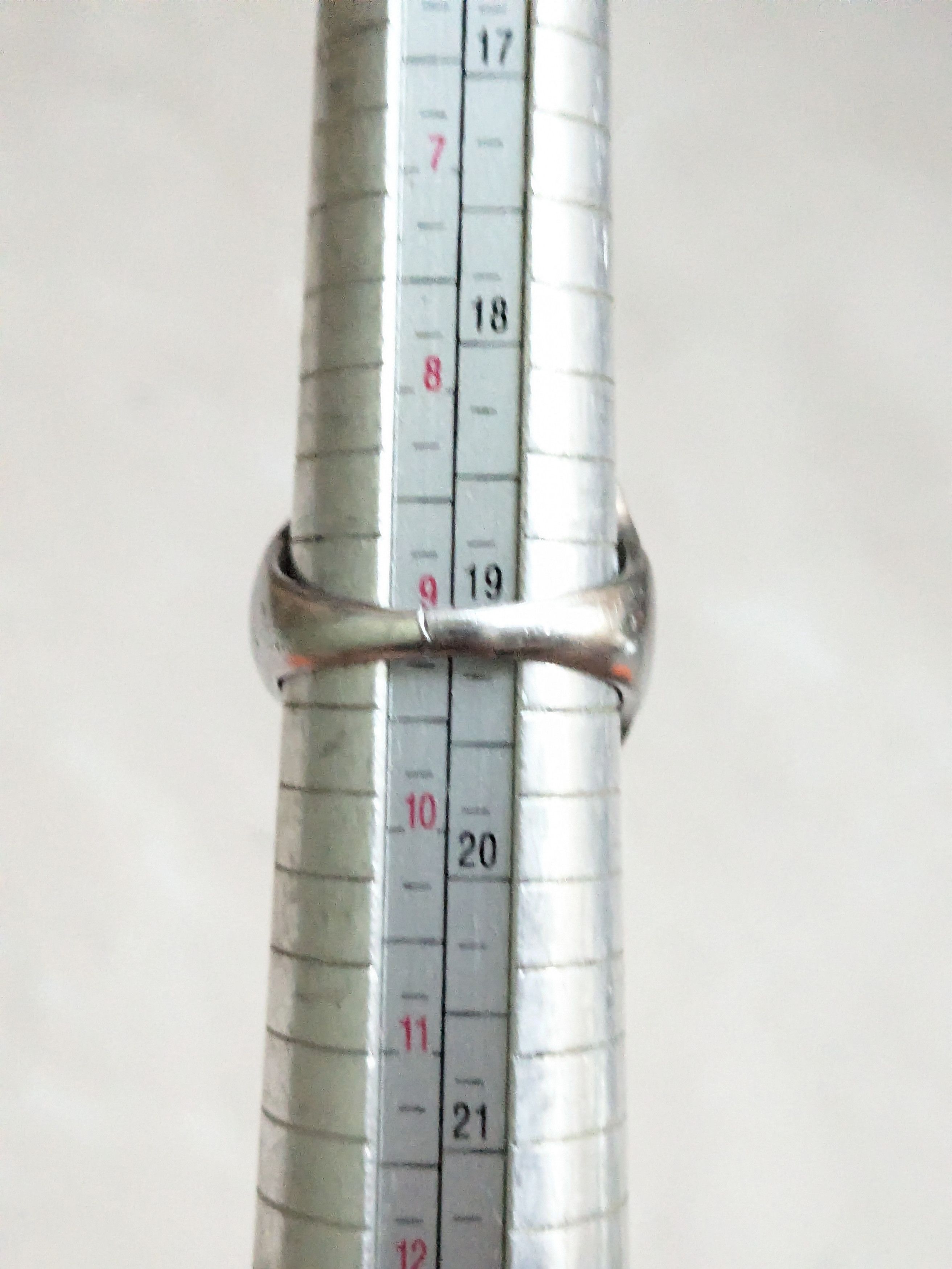 Sterling Silver Vintage Sterling Silver Signet Ring 9 Rectangle Size ONE SIZE - 13 Thumbnail
