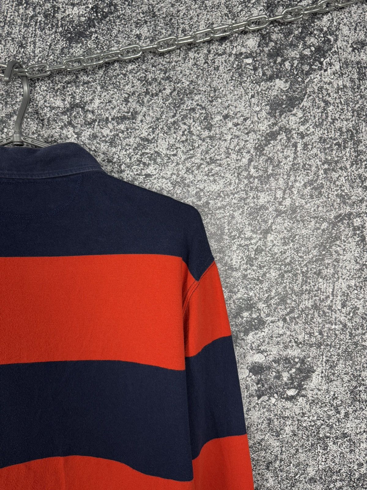 Polo Ralph Lauren Men’s Ralph Lauren Vintage Rugby Shirt Striped Luxury Size M Size US M / EU 48-50 / 2 - 13 Thumbnail