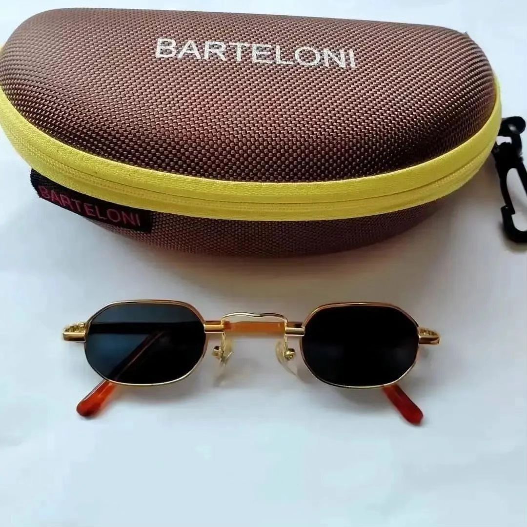 Blackmore Gold Black Sunglasses