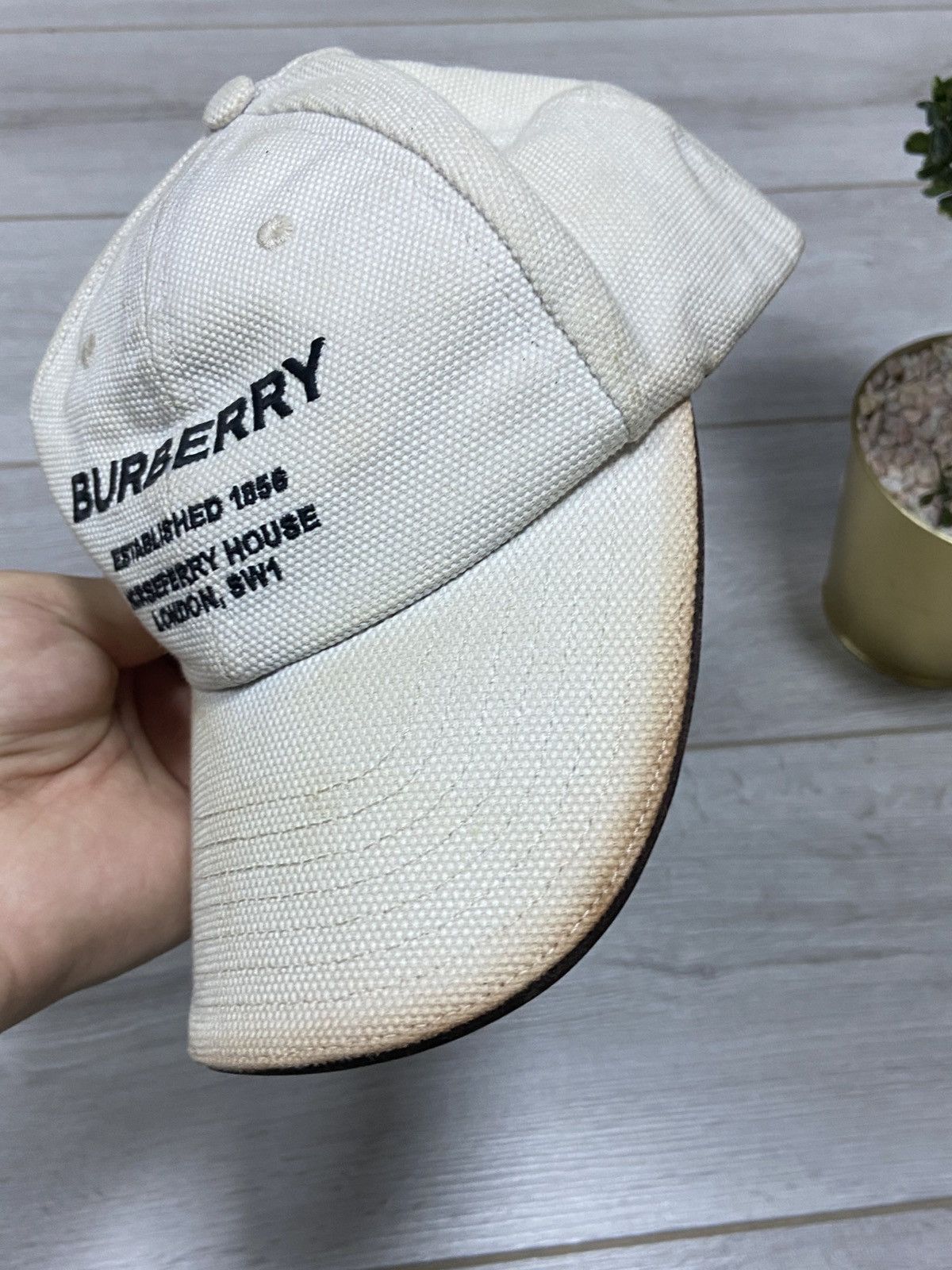 Burberry Burberry London England horseferry house vintage cap Size ONE SIZE - 14 Thumbnail