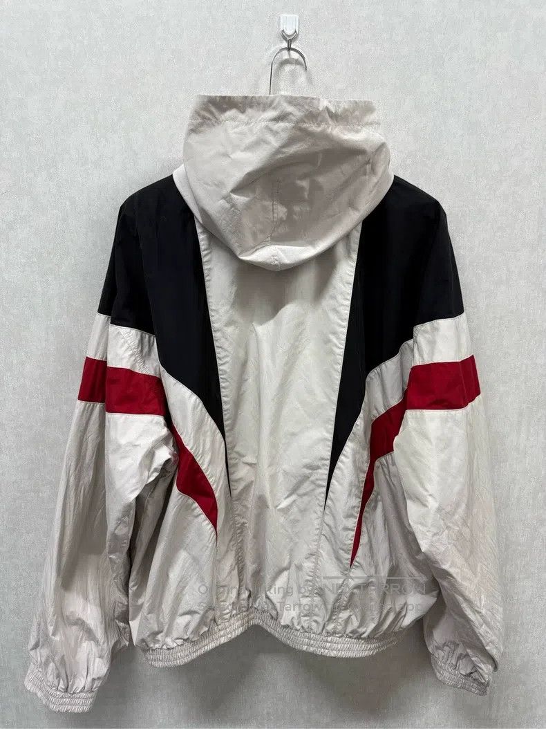 Balenciaga Balenciaga Silver Masking Tape Logo Printed Hooded Sweatsh Size US M / EU 48-50 / 2 - 5 Thumbnail