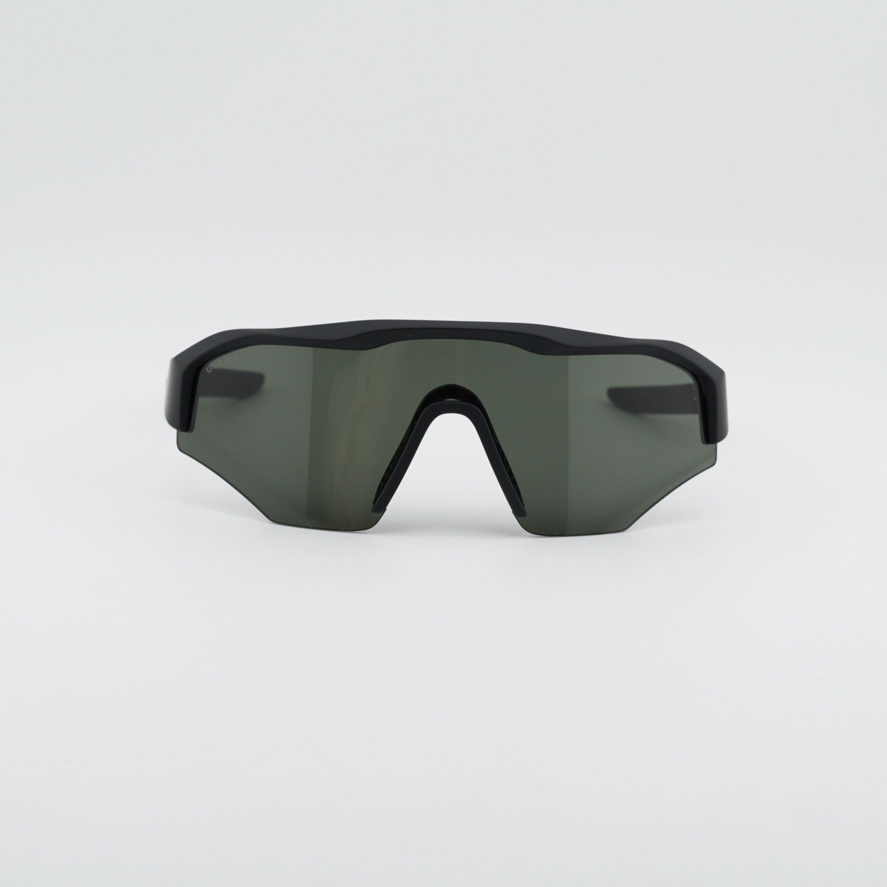 Gucci Gucci GG2017S 003 Sunglasses Black Shield Frame, Grey Lenses Size ONE SIZE - 6 Thumbnail