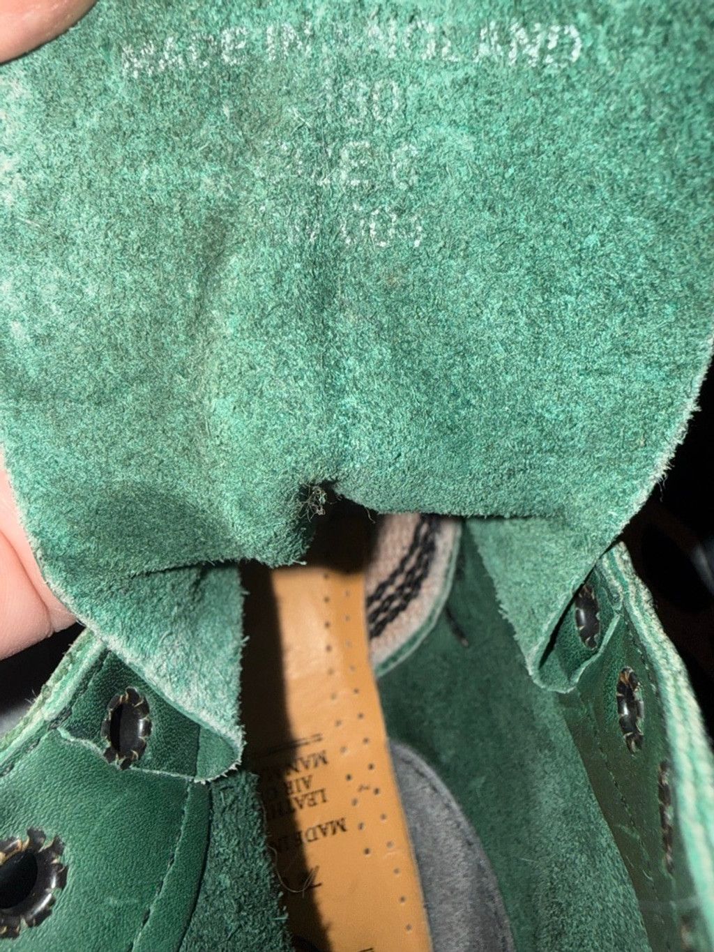 Dr. Martens Dr. Martens Green VTG MIE Lace Up Boots Size 8 Size US 8 / IT 38 - 7 Thumbnail