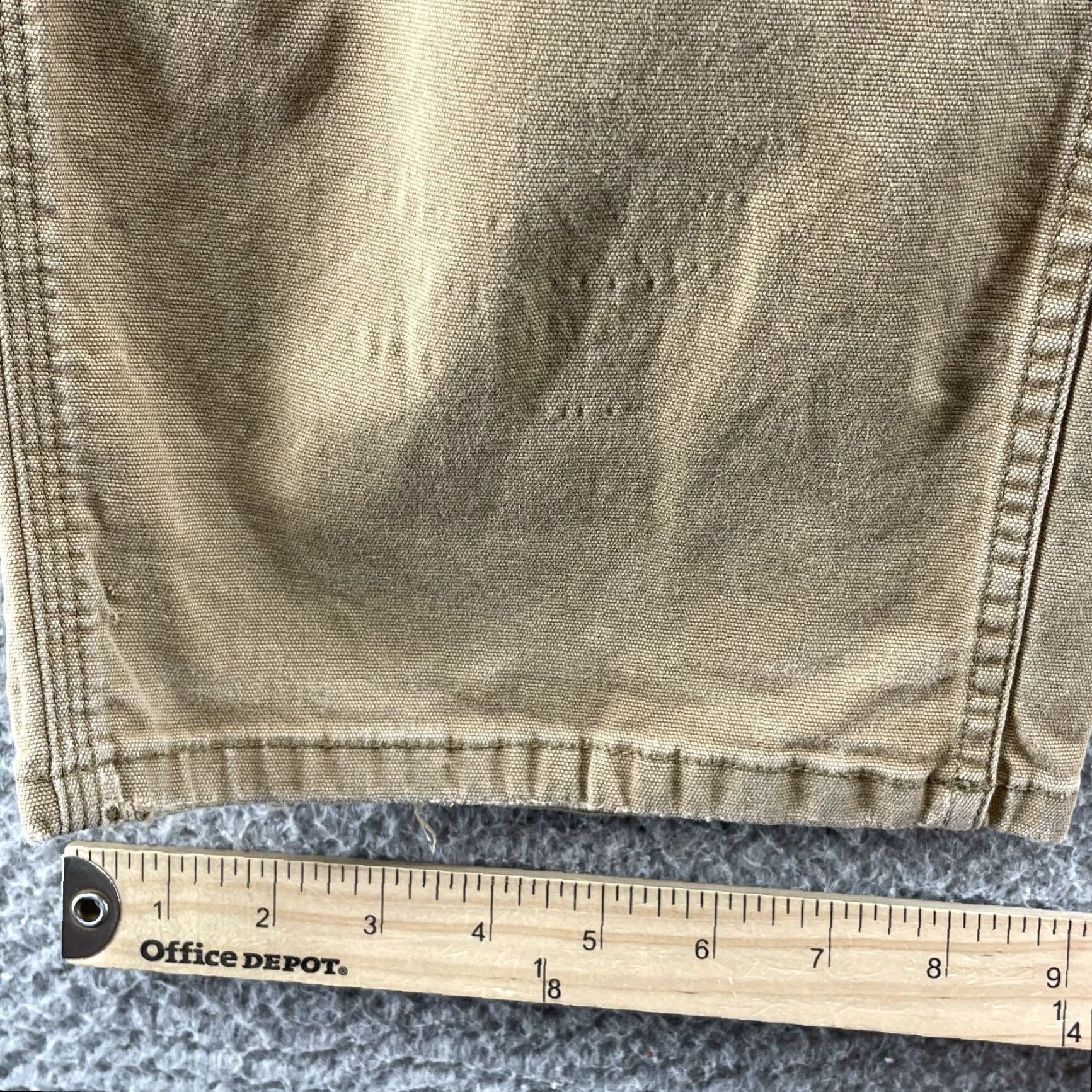 Carhartt Carhartt Carpenter Pant Women 18Tall Crawford Khaki Rugged Flex Workwear Utility Pant Size 40" / US 18 - 4 Thumbnail
