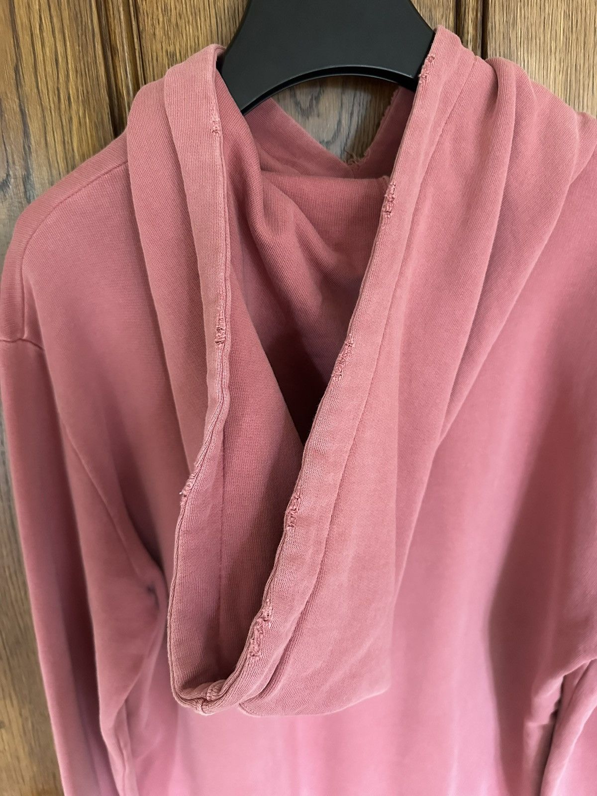 Saint Laurent Paris Saint Laurent Rive Gauche logo distressed hoodie $990 Size US XS / EU 42 / 0 - 16 Thumbnail