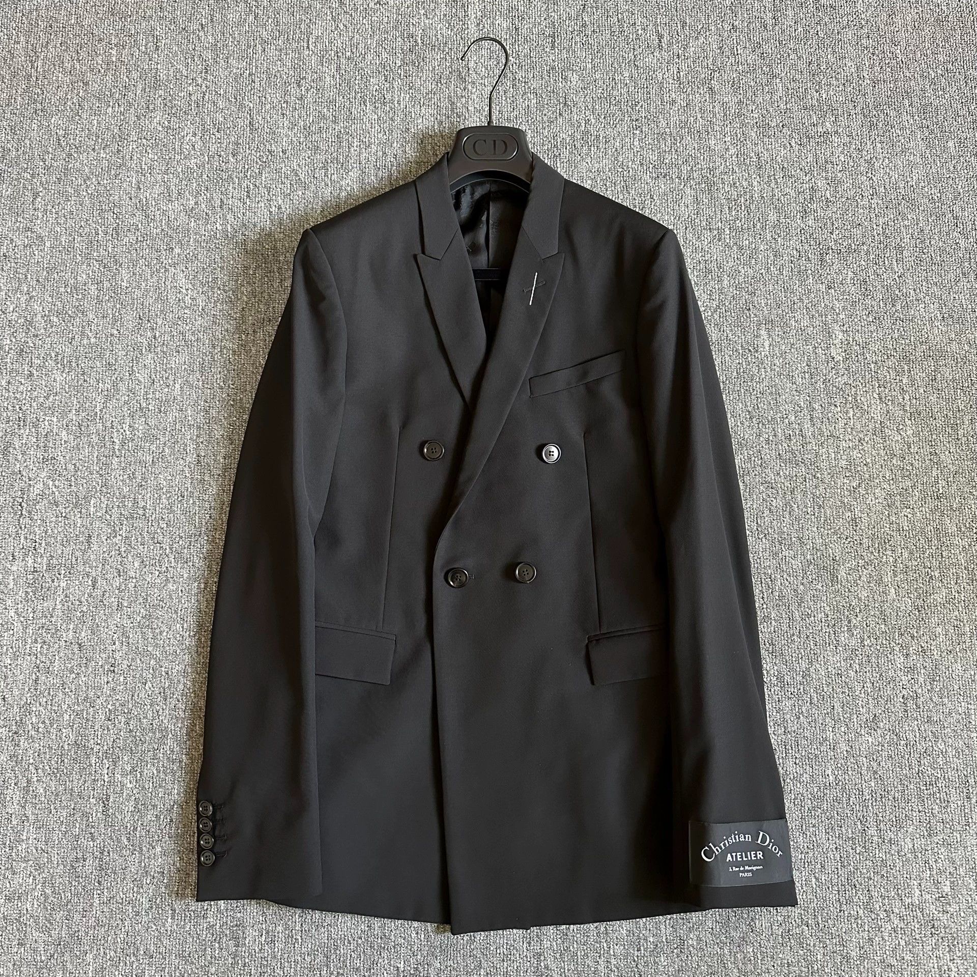 Dior dior double-breasted suit jacket 18ss Size US M / EU 48-50 / 2 - 1 Thumbnail