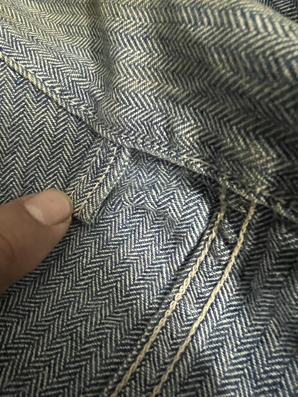 Polo Ralph Lauren Ralph Lauren double RL vintage 90s 5 button up jacket denim Size US XXL / EU 58 / 5 - 9 Thumbnail