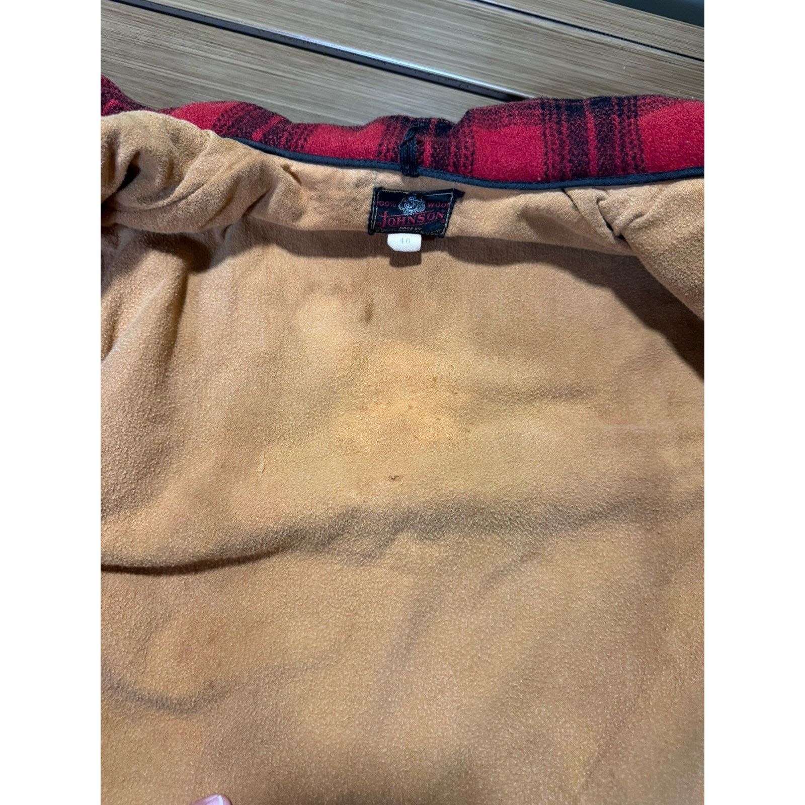 Other 1970s Johnson Woolen Mills Plaid Hunting Coat A 41 40 Size US M / EU 48-50 / 2 - 20 Thumbnail