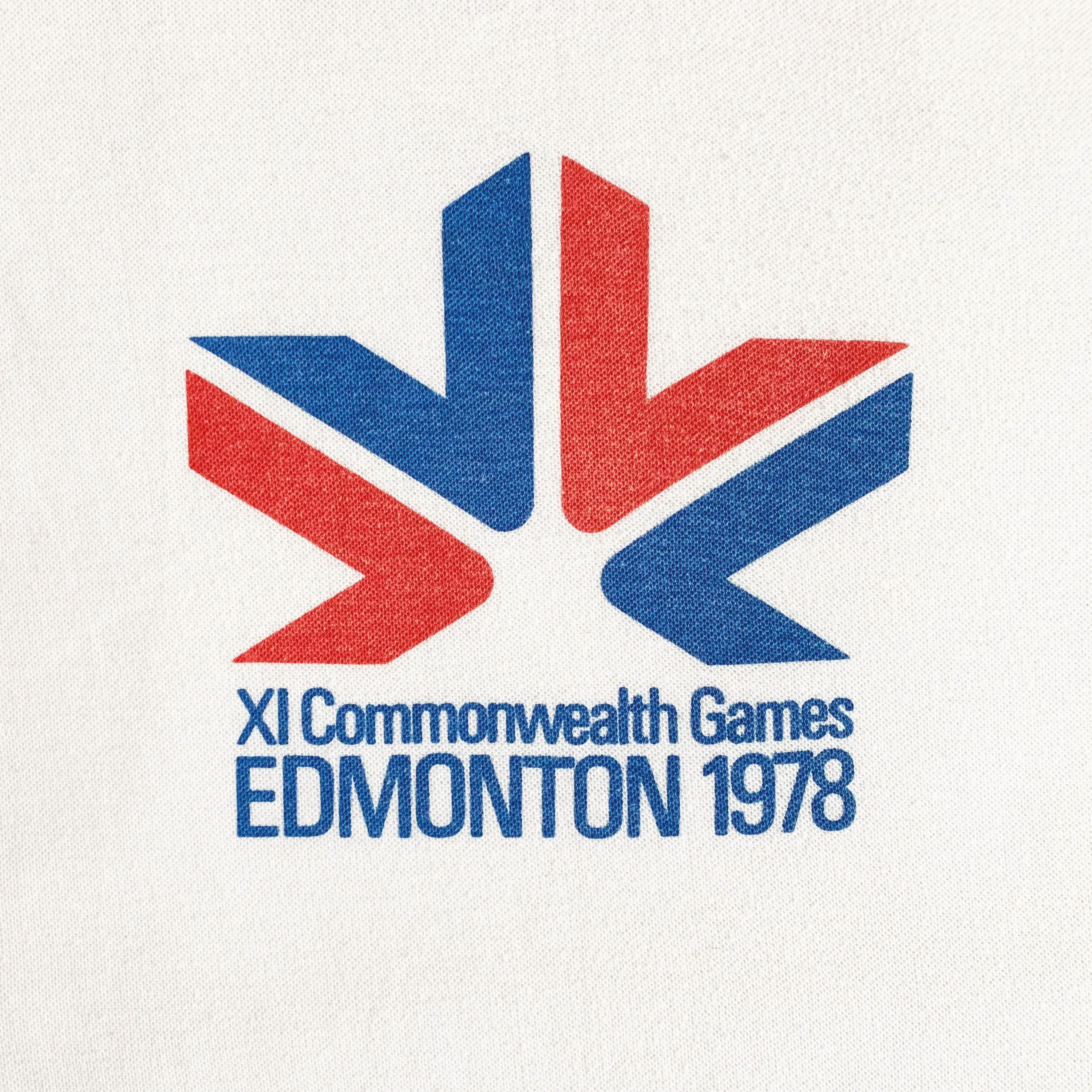 Vintage 70s Commonwealth Games EDMONTON 1978 T shirt Single Stitch Size US S / EU 44-46 / 1 - 5 Thumbnail