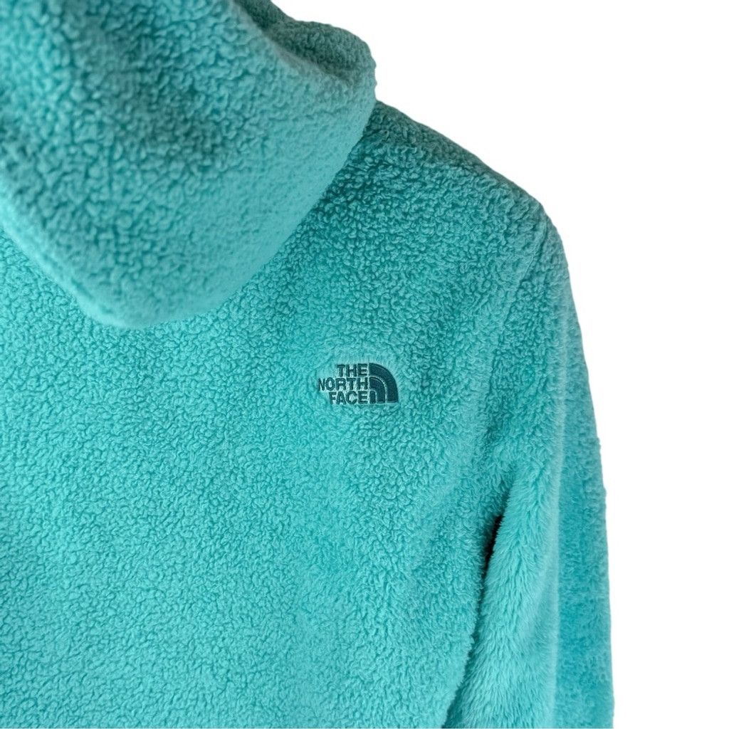 The North Face THE NORTH FACE Women's Aqua Blue Full Zip Sherpa Jacket S Size S / US 4 / IT 40 - 6 Thumbnail