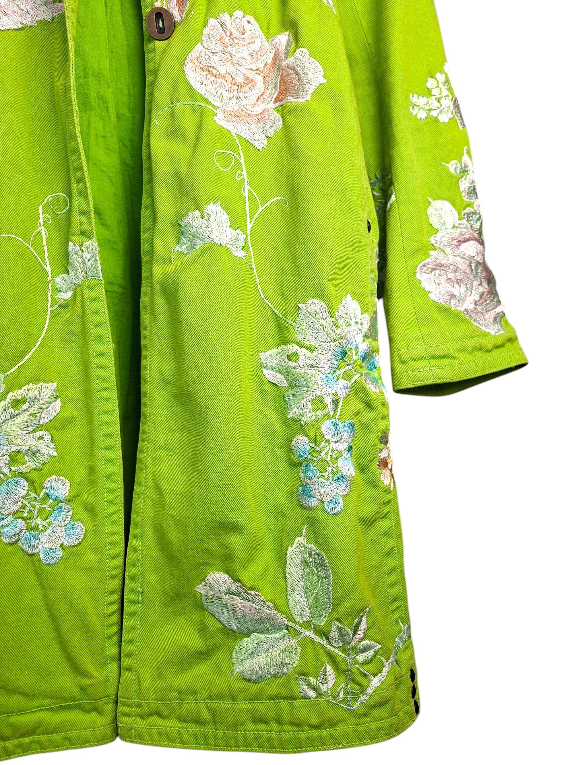 Johnny Was Johnny Was BIYA Two Ten Ten Five Embroidered Trench Coat Size M / US 6-8 / IT 42-44 - 10 Thumbnail