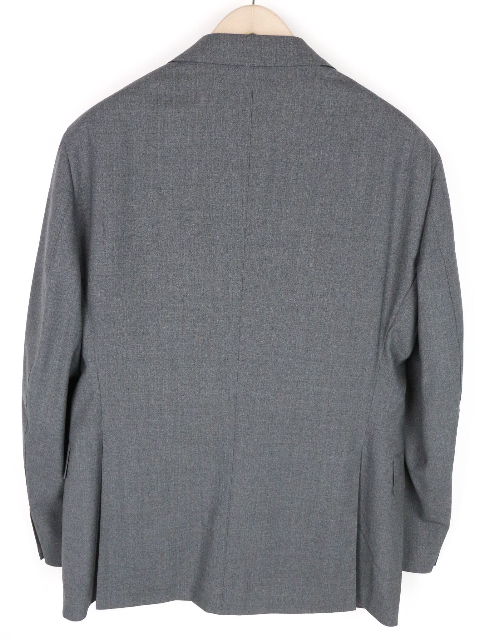 Suitsupply LA SPALLA UK44S Grey Melange Slim Wool Blazer 73454 Size 44S - 2 Thumbnail