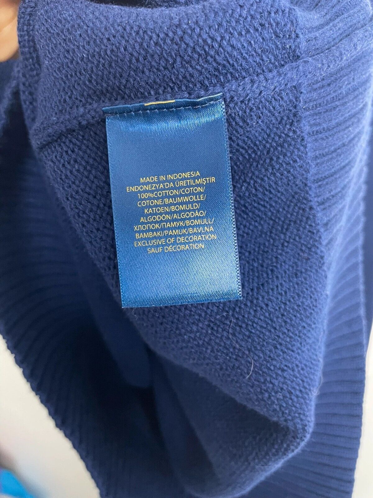 Polo Ralph Lauren Polo Ralph Lauren crew neck jumper size M Size US M / EU 48-50 / 2 - 10 Thumbnail