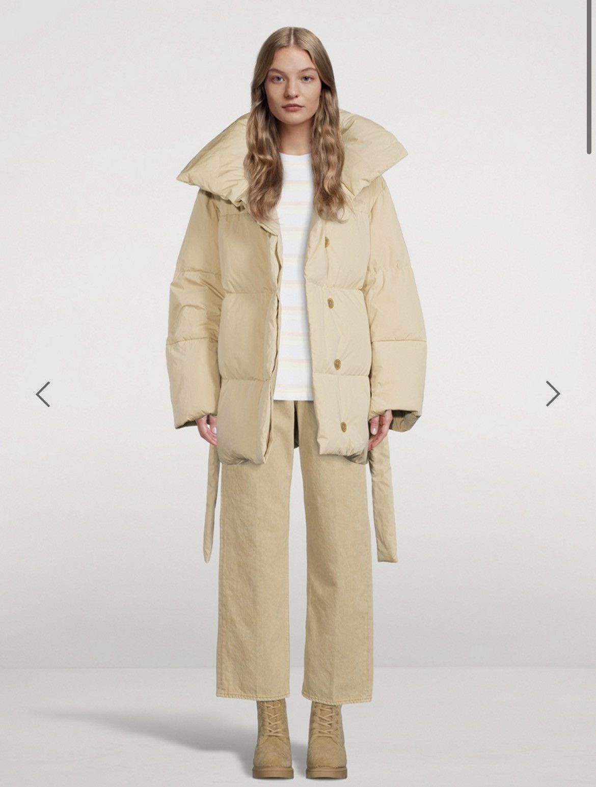 Acne Studios Belted Puffer Jacket Small-Medium Size M / US 6-8 / IT 42-44 - 9 Thumbnail