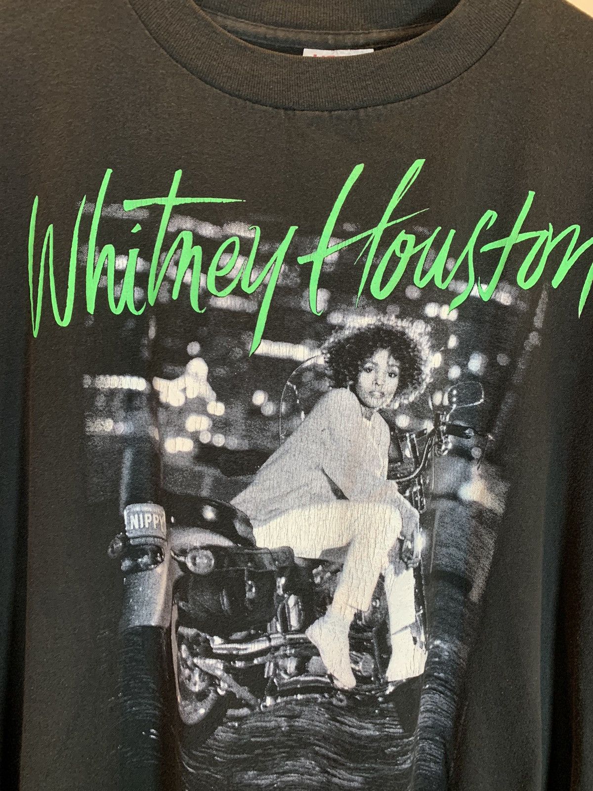 Band Tees × Rap Tees × Vintage RARE Vintage 1991 Whitney Houston Im Your Baby Tonight Shirt Size US XXL / EU 58 / 5 - 3 Thumbnail