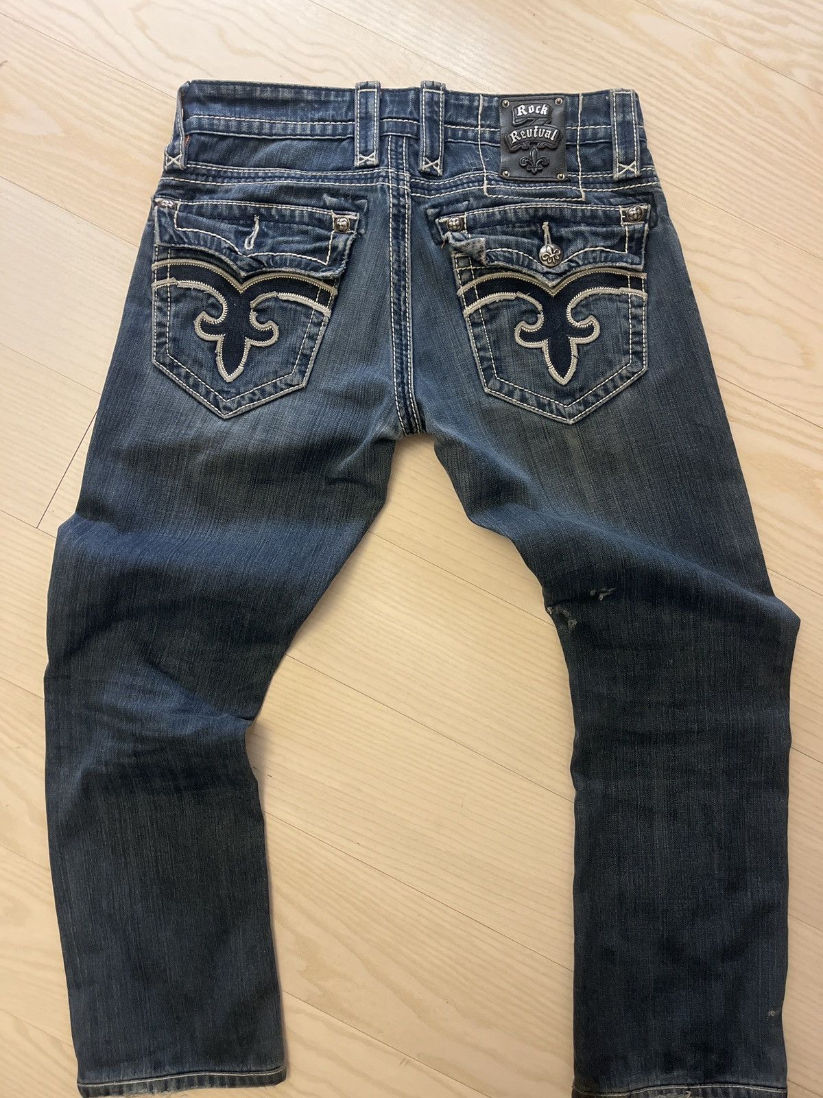 Rock Revival Rock Revivals Jean Size US 27 - 3 Thumbnail