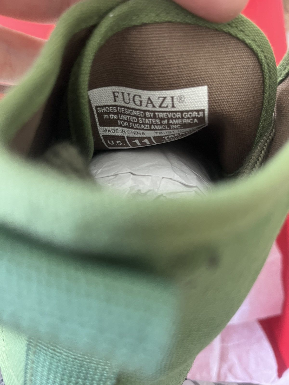 Fugazi Trench Olive Size US 11 / EU 44 - 3 Thumbnail