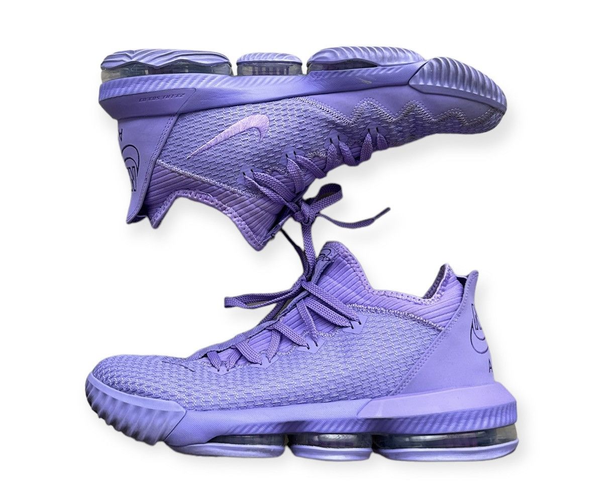 NBA NIKE LEBRON 16 XVI ATOMIC PURPLE Size US 11 / EU 44 - 3 Thumbnail