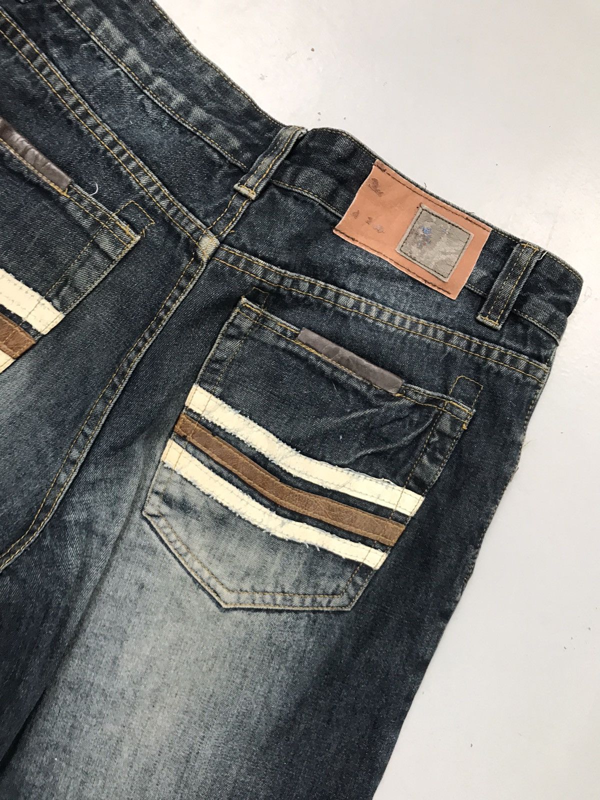 JNCO Vintage dermson patched denim Size US 32 / EU 48 - 10 Thumbnail