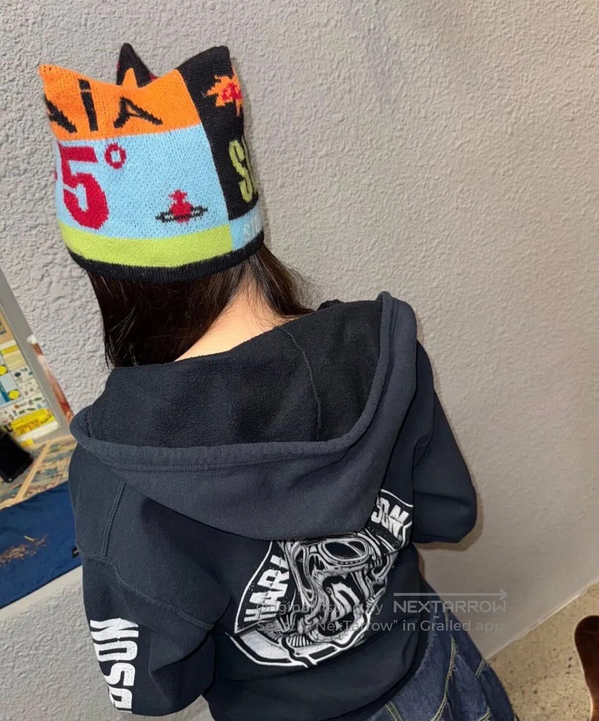 Other Vivienne Westwood Knit Hat with Colorful Pattern. Size ONE SIZE - 4 Thumbnail